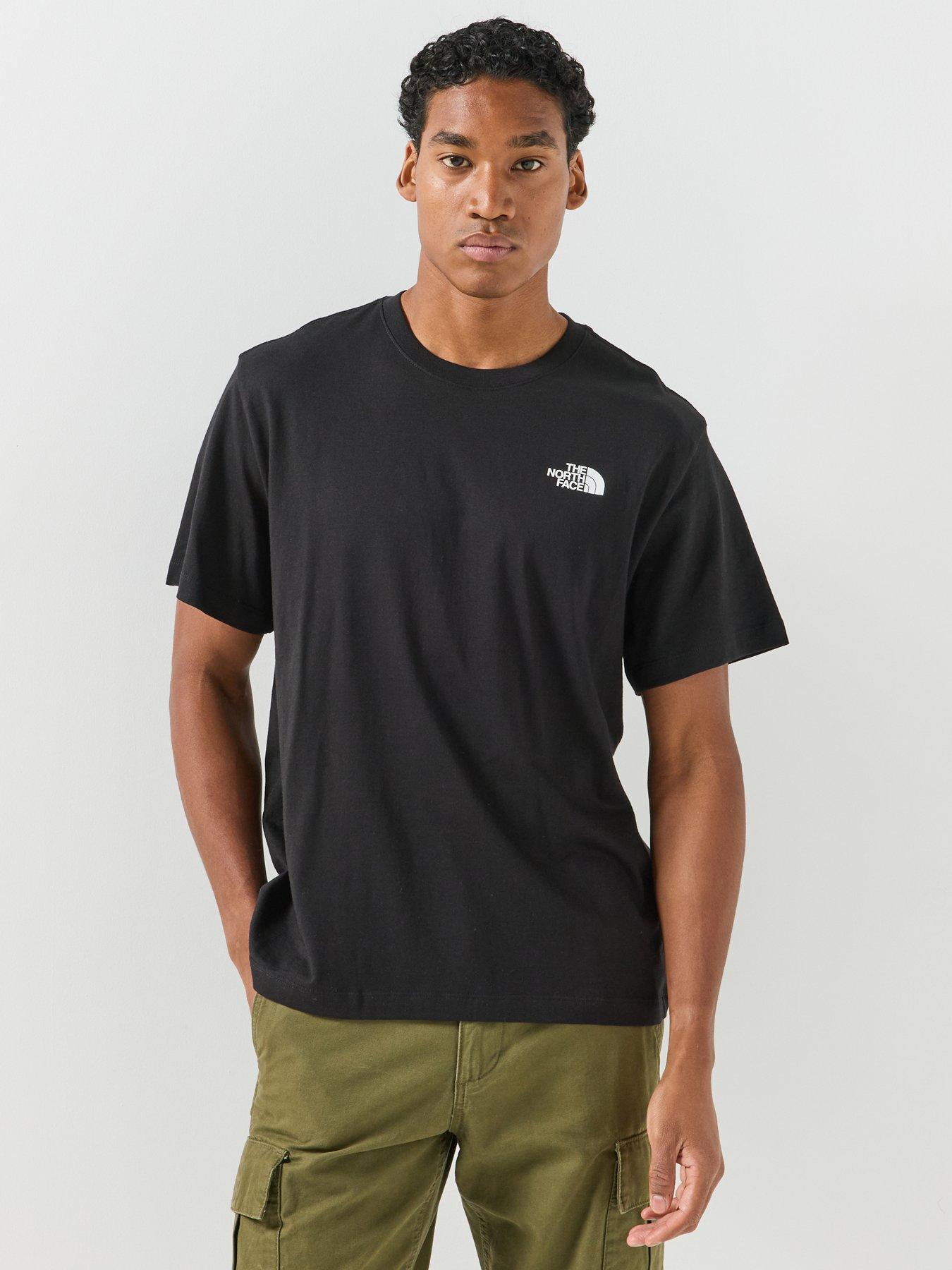 Image 2 of 6 of The North Face Mens Tested And Proven Relaxed Logo Graphic T-Shirt - Black