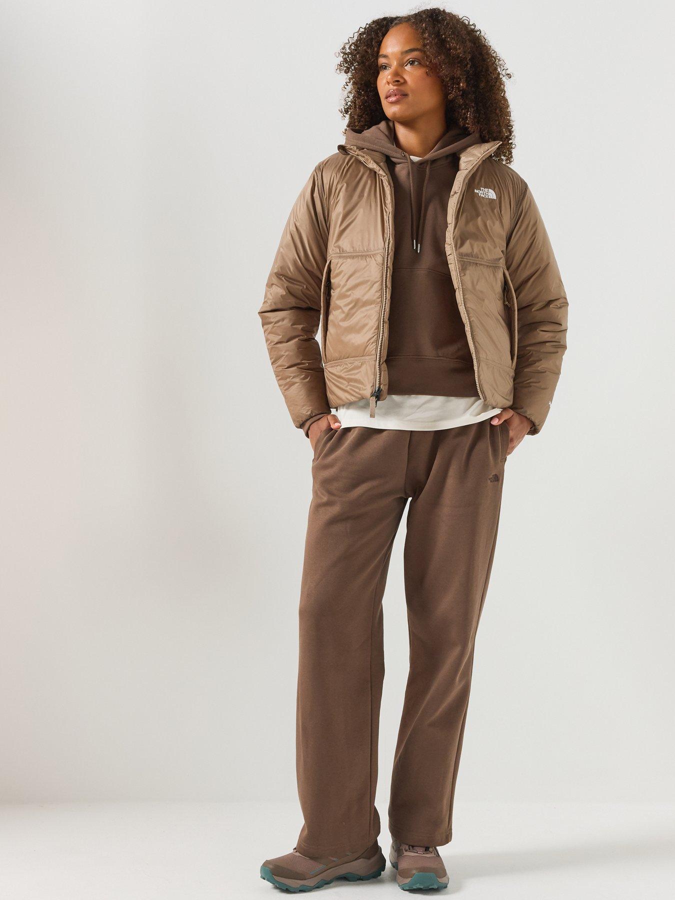 Image 3 of 6 of The North Face Womens Lightweight Padded Full Zip Jacket - Brown