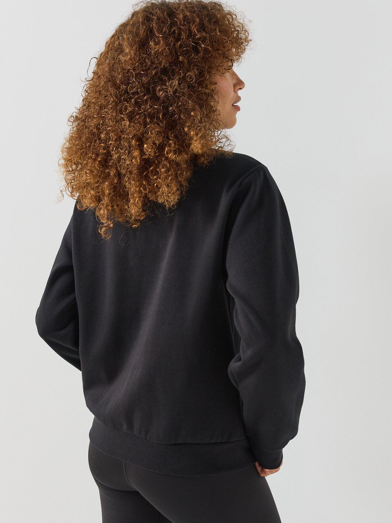 Image 2 of 6 of The North Face The North Face Womens Evolution Simple Dome 1/4 Zip Fleece - Black