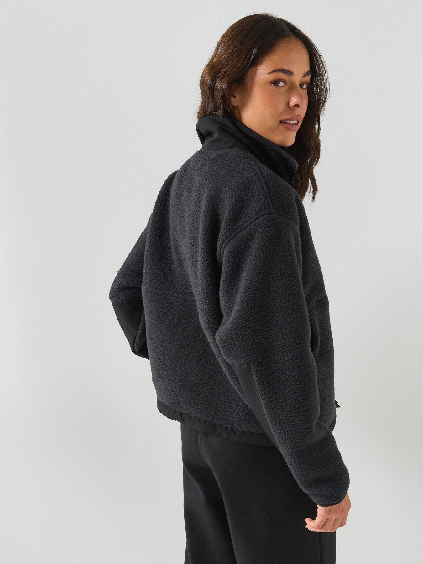 Image 2 of 6 of The North Face Womens Yumiori Off Peak Full Zip Jacket - Black