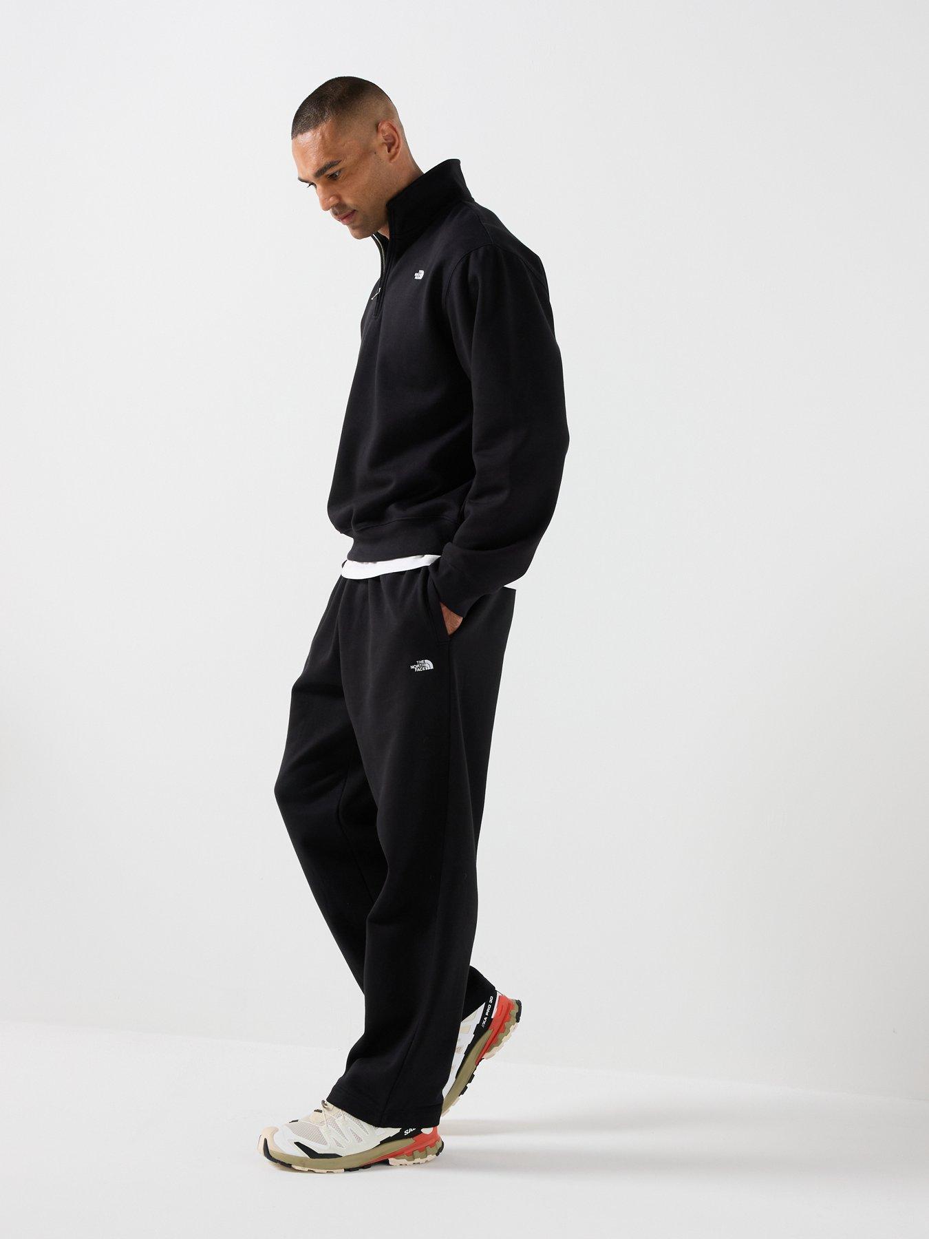 Image 3 of 5 of The North Face Mens Essential Relaxed Open Hem Joggers - Black