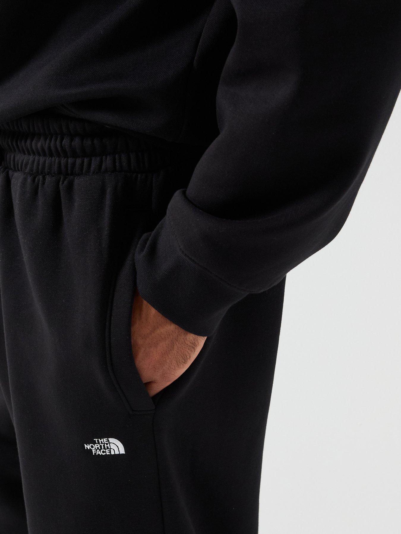 Image 4 of 5 of The North Face Mens Essential Relaxed Open Hem Joggers - Black