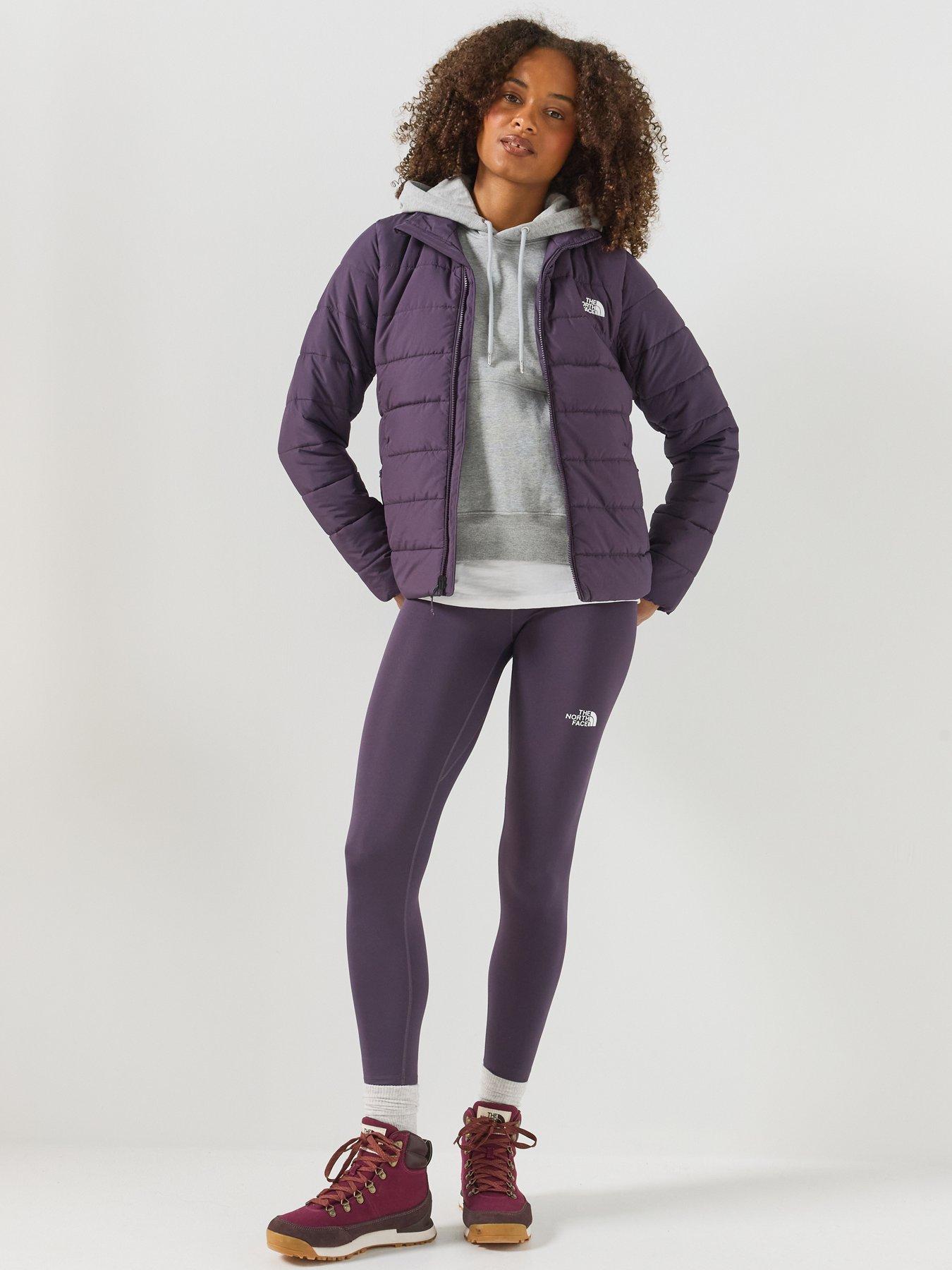 Image 3 of 6 of The North Face Womens Aconcagua &nbsp;Windproof Water-Repellent Padded Jacket - Purple