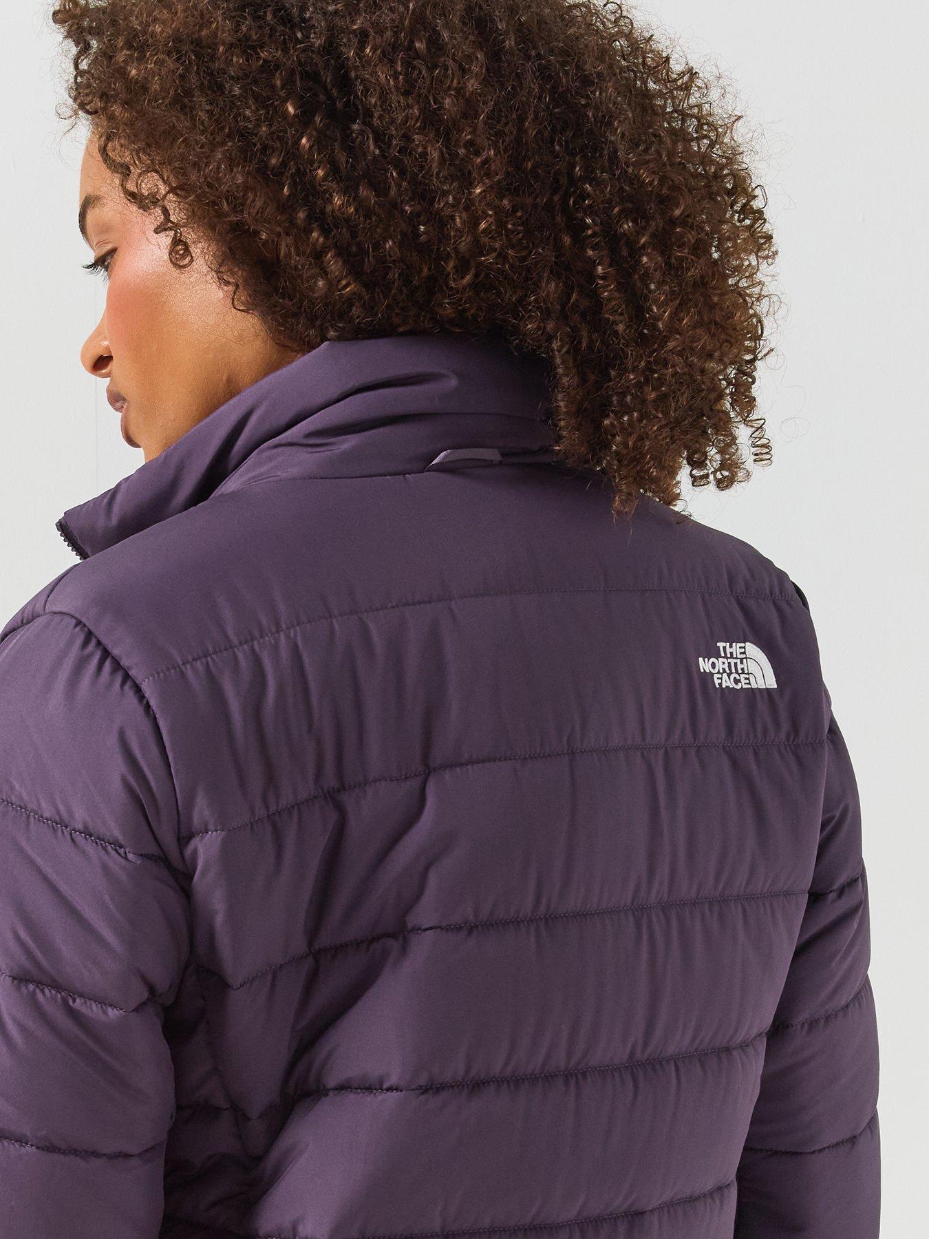 Image 5 of 6 of The North Face Womens Aconcagua &nbsp;Windproof Water-Repellent Padded Jacket - Purple