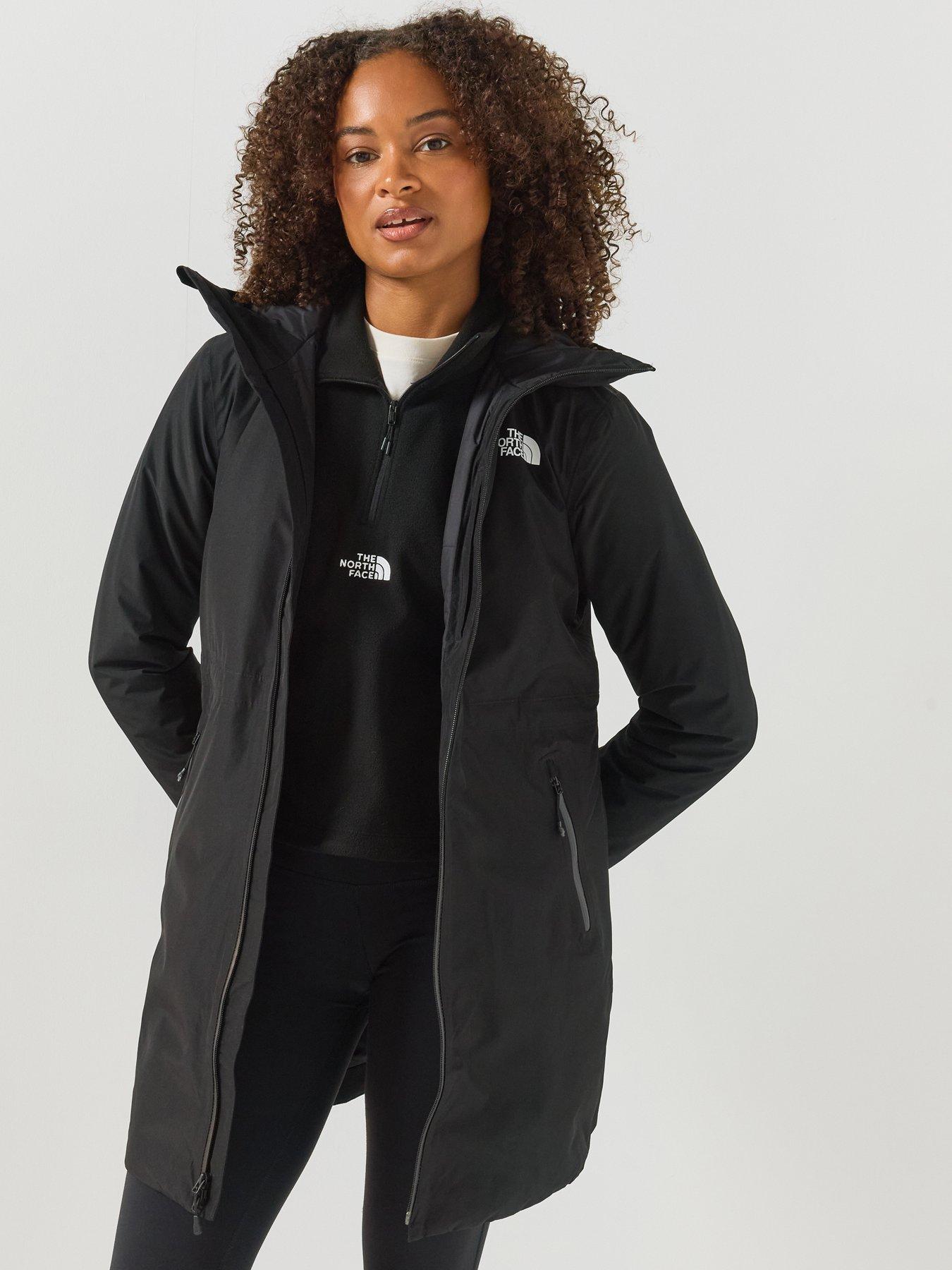 Image 1 of 6 of The North Face Womens Hikesteller Insulated Parka - Black