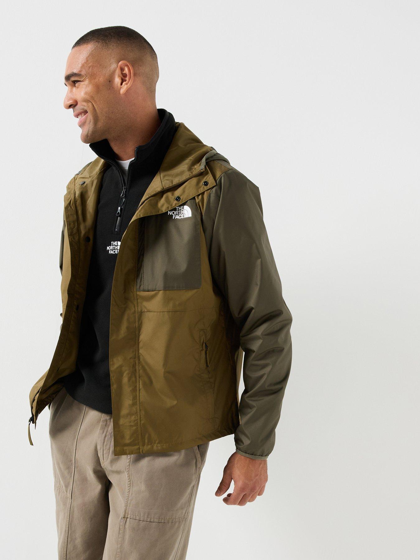 Image 1 of 6 of The North Face Mens Nuketo Lightweight Hooded Full Zip Jacket - Green