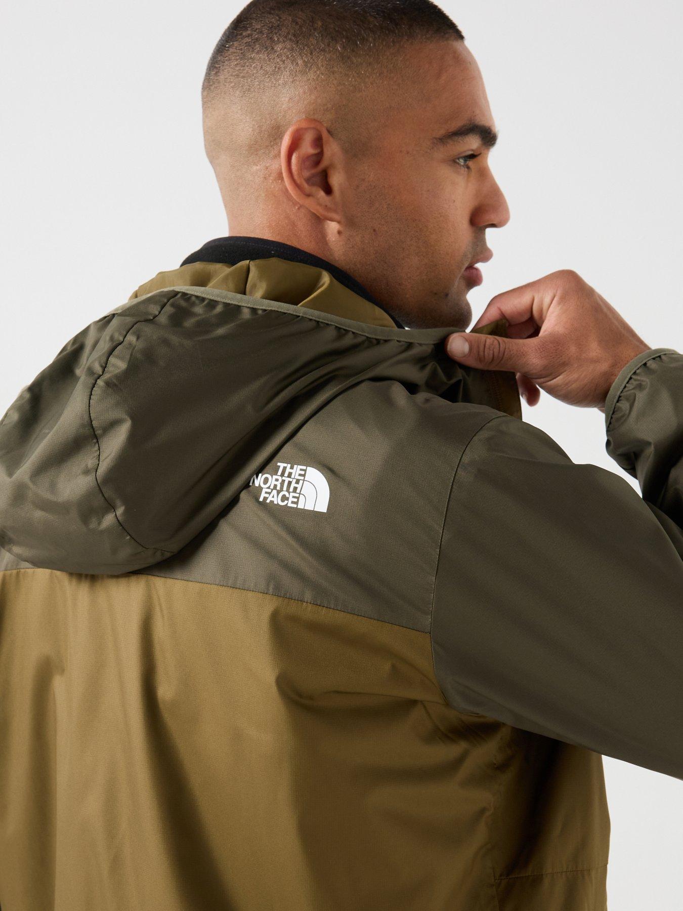Image 4 of 6 of The North Face Mens Nuketo Lightweight Hooded Full Zip Jacket - Green