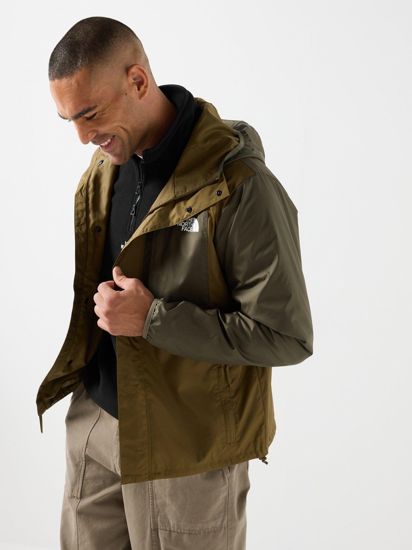Image 5 of 6 of The North Face Mens Nuketo Lightweight Hooded Full Zip Jacket - Green
