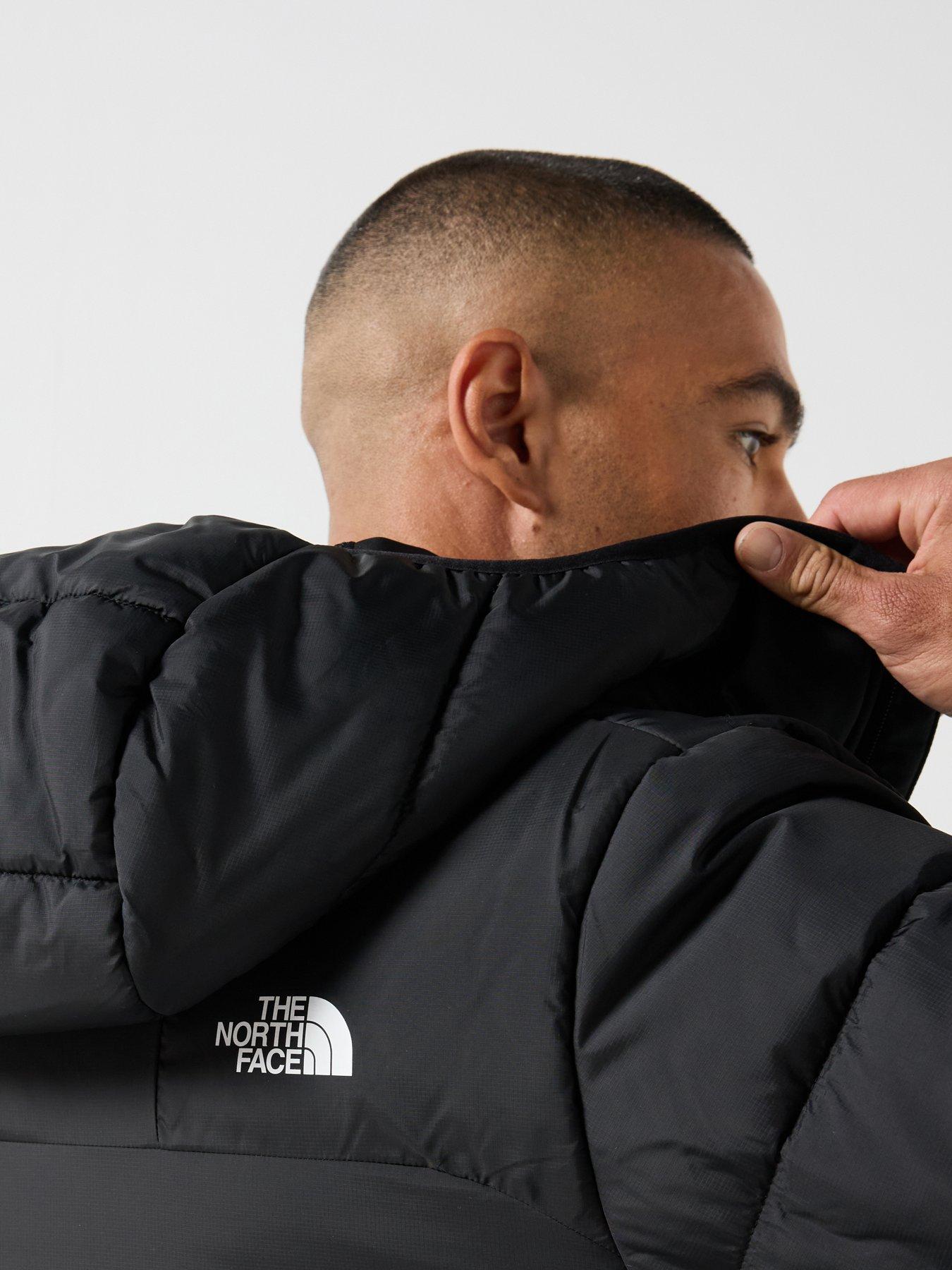 Image 6 of 6 of The North Face Mens Never Stop Exploring Hooded Mask Jacket - Black