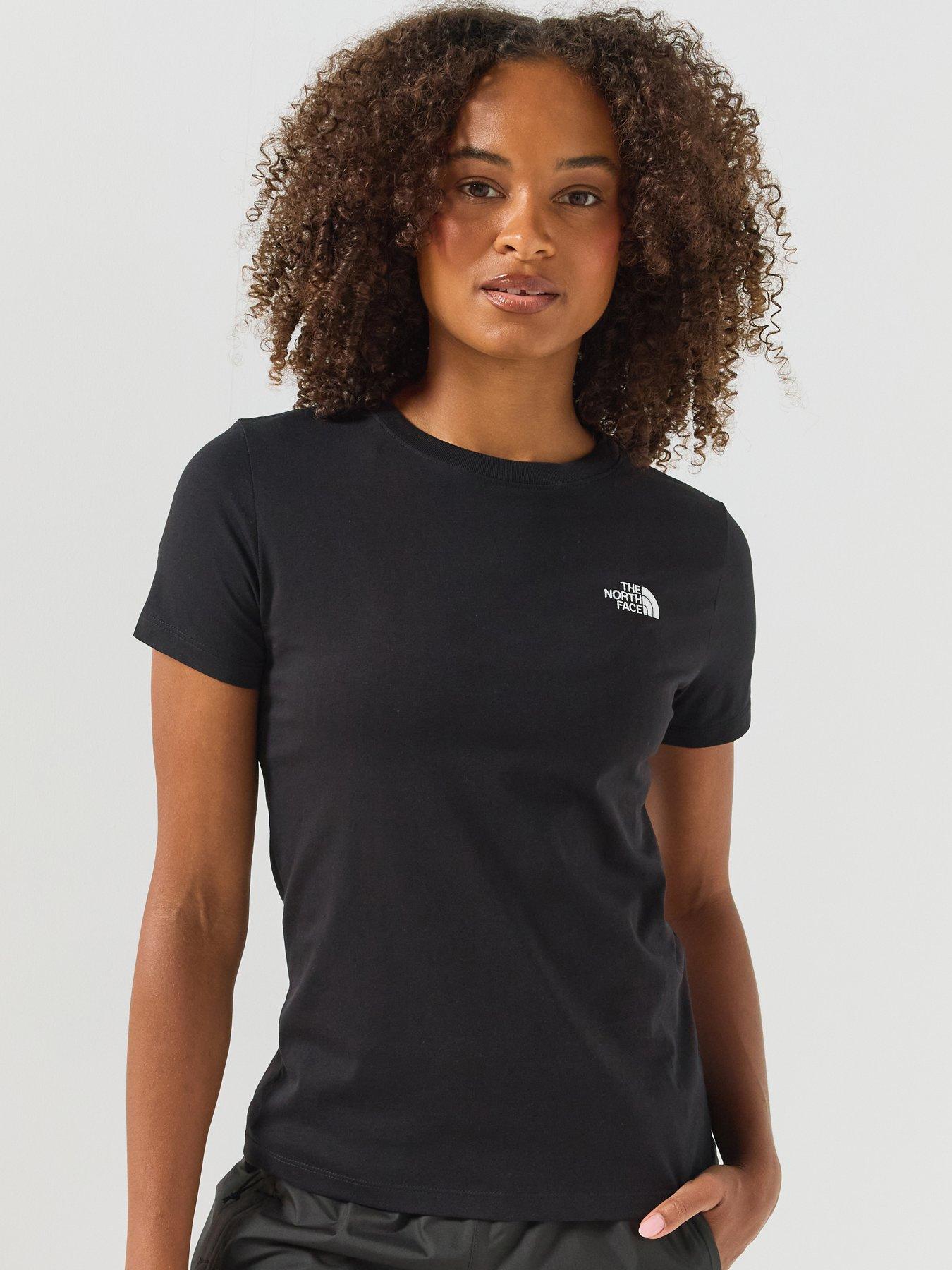 The North Face Women's Evolution Simple Dome Slim T-Shirt - TNF Black