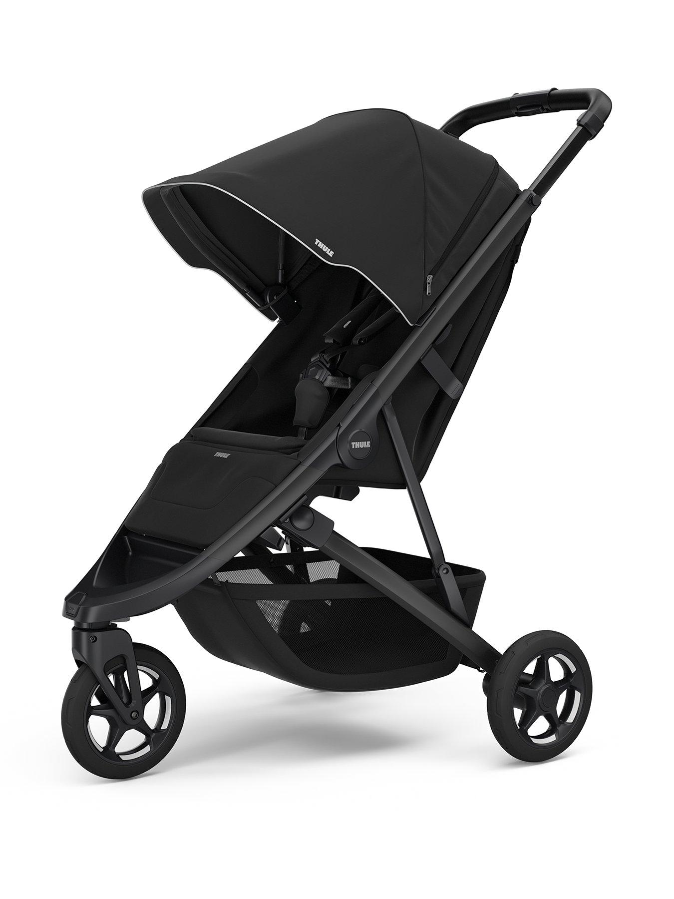 THULE Spring 2 Stroller - Black on Black