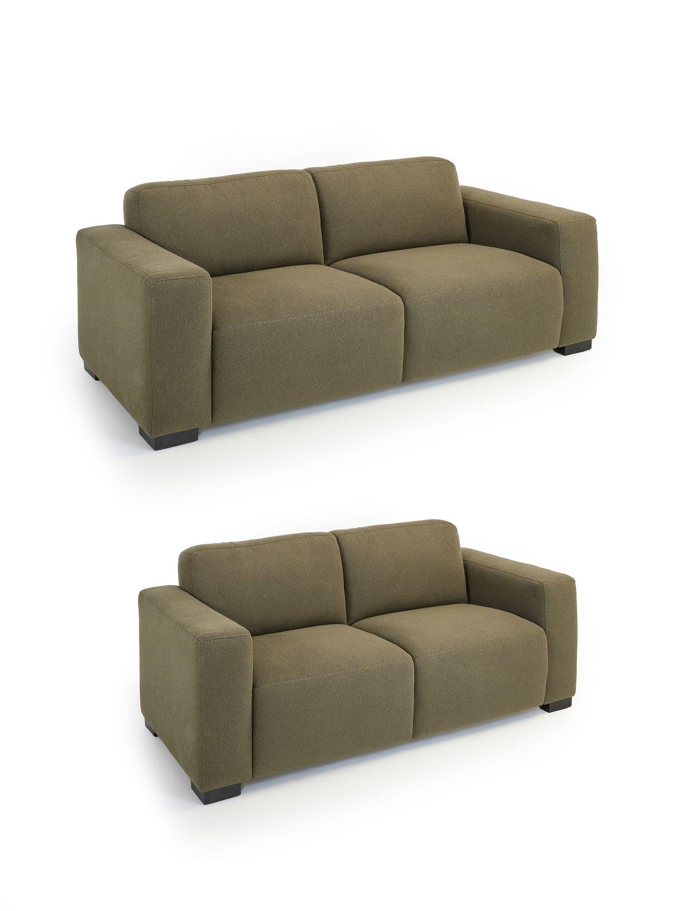 Image 3 of 7 of Michelle Keegan Home Cortes 3 + 2 Seater Sofa Set (Buy &amp; SAVE!)&nbsp;- FSC&reg; Certified