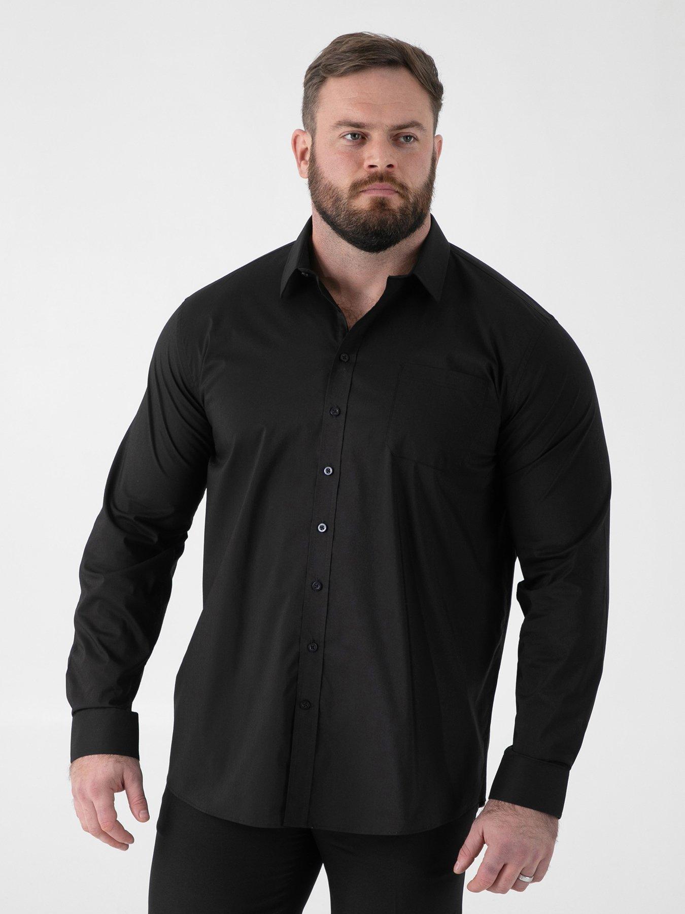 Shirts | Black | 3XL | Men | Very