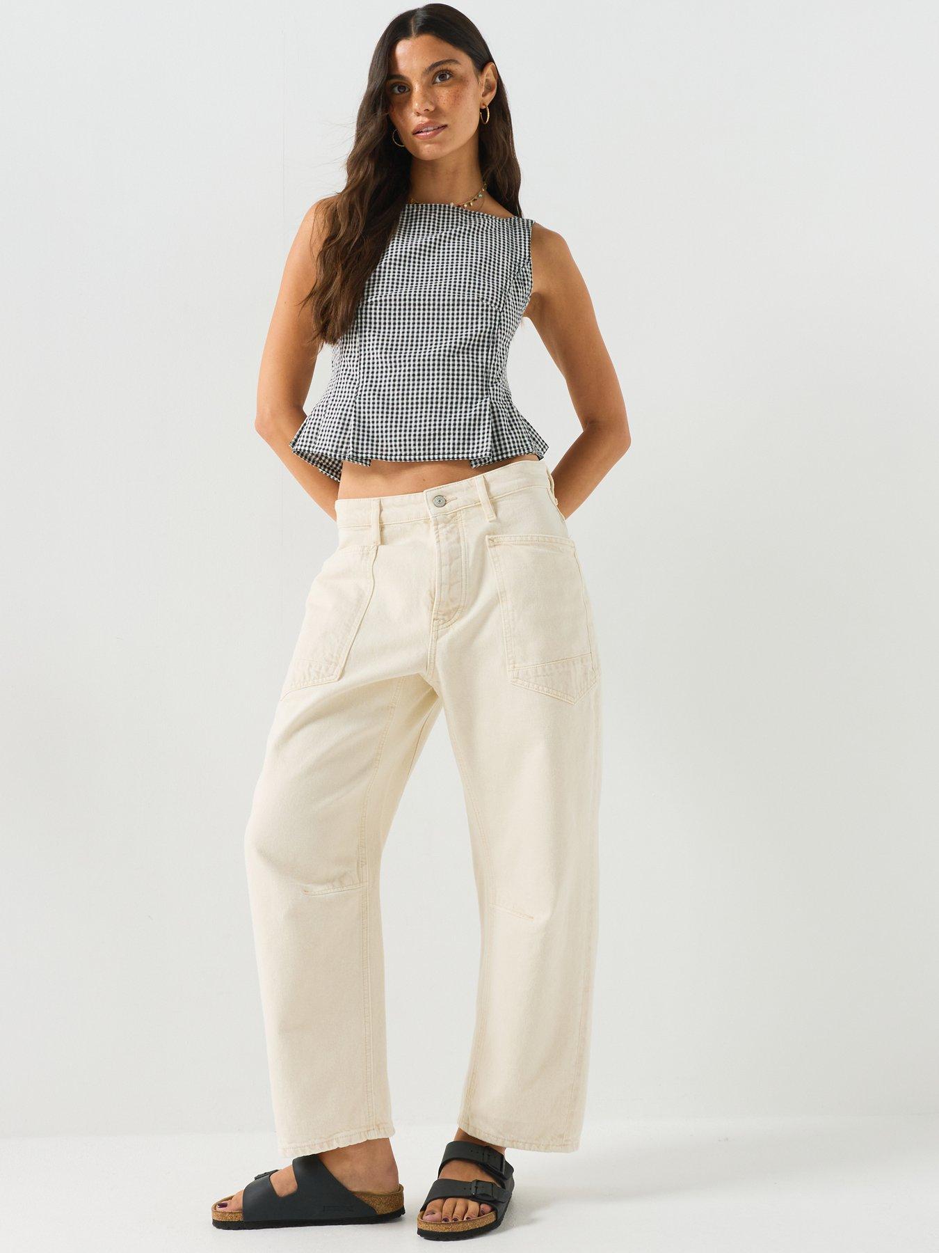 Image 3 of 6 of FREE PEOPLE Sunfaded Top - Black