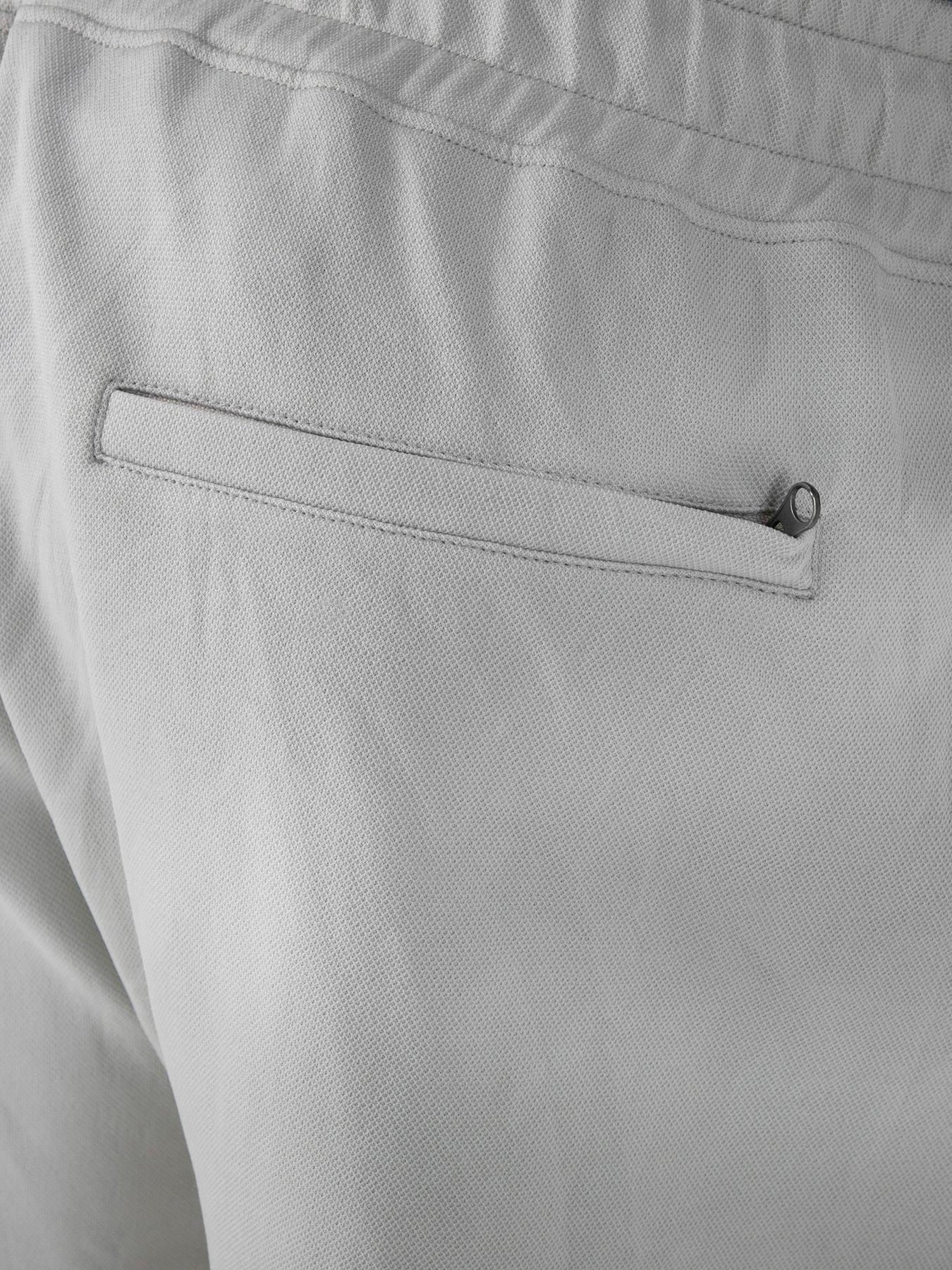 Image 5 of 6 of D555 Stretch Pique Elasticated Waist Shorts - Beige