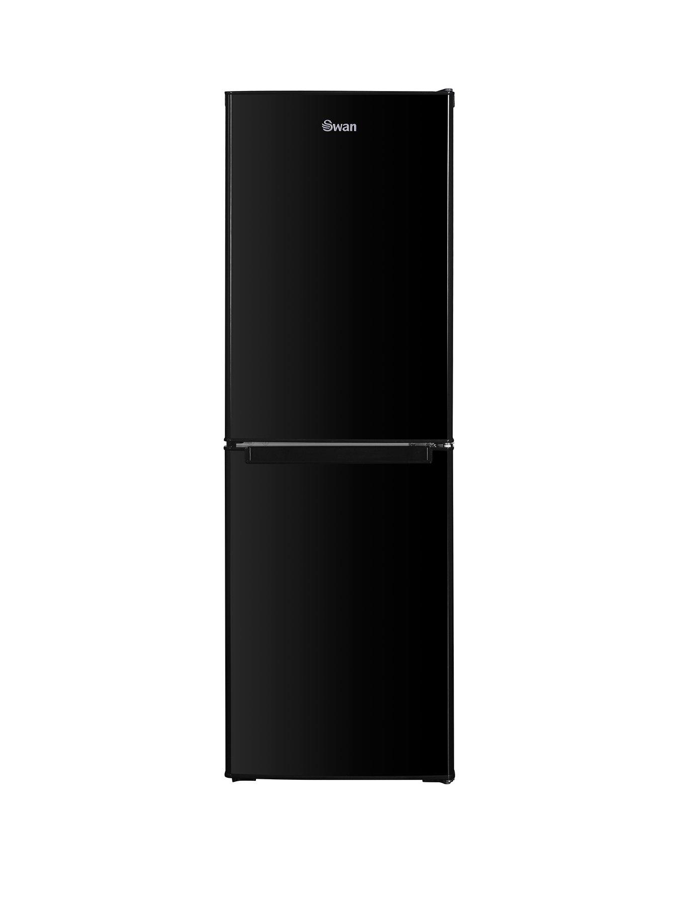 Image 1 of 6 of Swan 48cm Static Fridge Freezer 50/50 Black