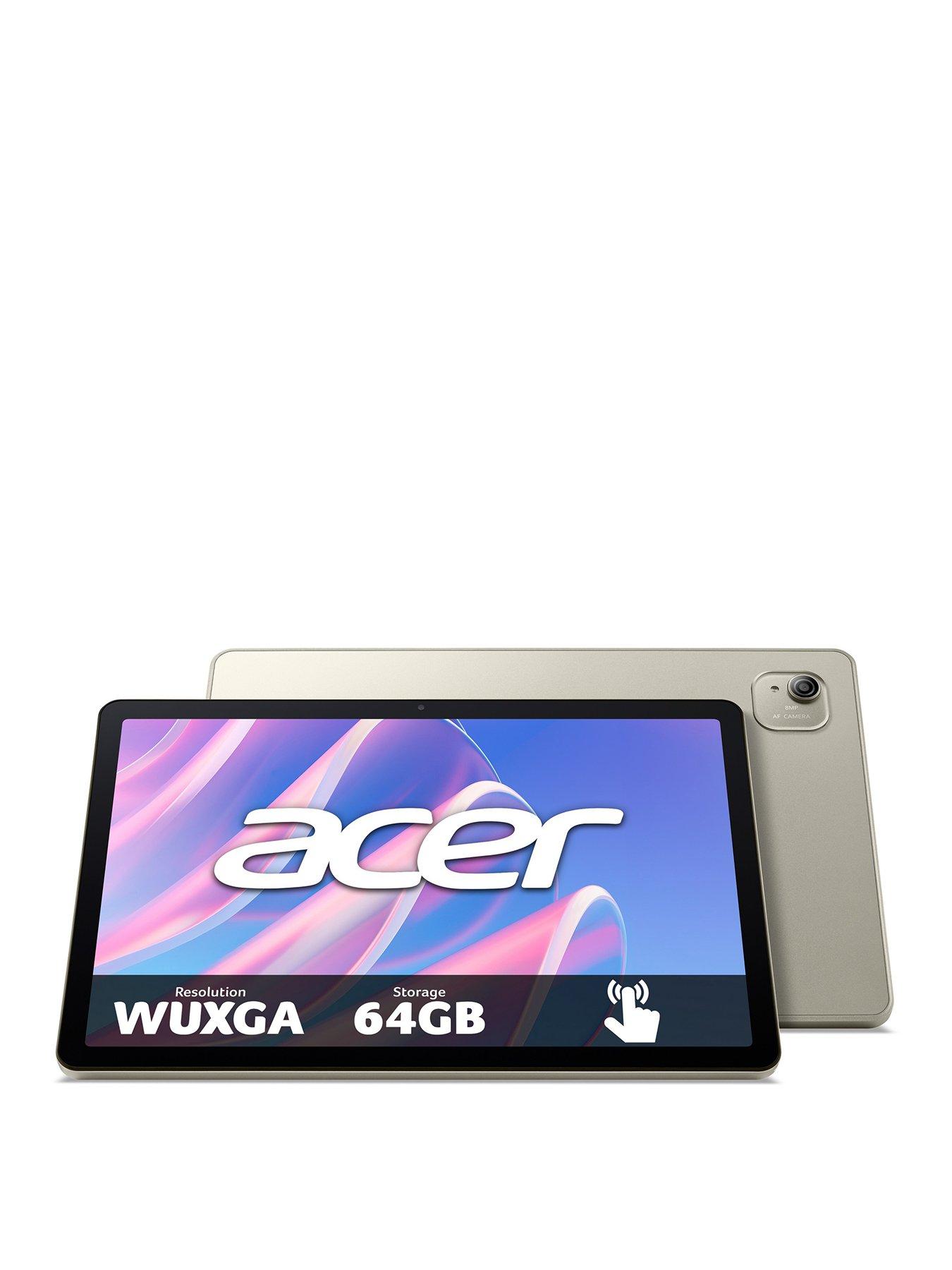 Image 1 of 7 of Acer Iconia Tab A11 Tablet - A537 CPU, 11" WUXGA touchscreen, 4GB RAM, 64GB storage, microSD card, 5MP &amp; 8MP cameras