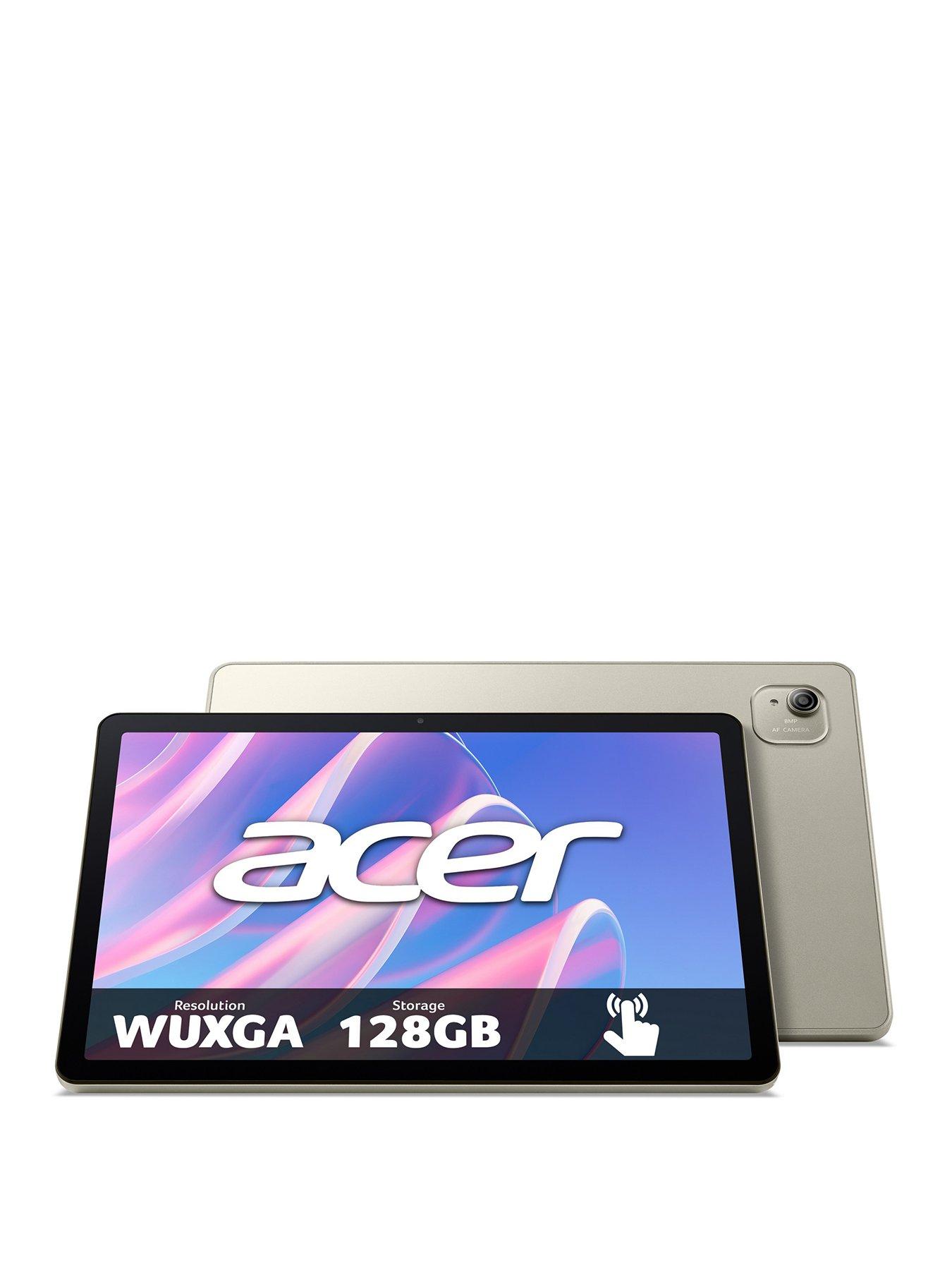 Acer Iconia Tab A11 - A537 CPU, 11" WUXGA touchscreen Tablet, 4GB RAM, 128GB storage, microSD card, 5MP  &  8MP cameras