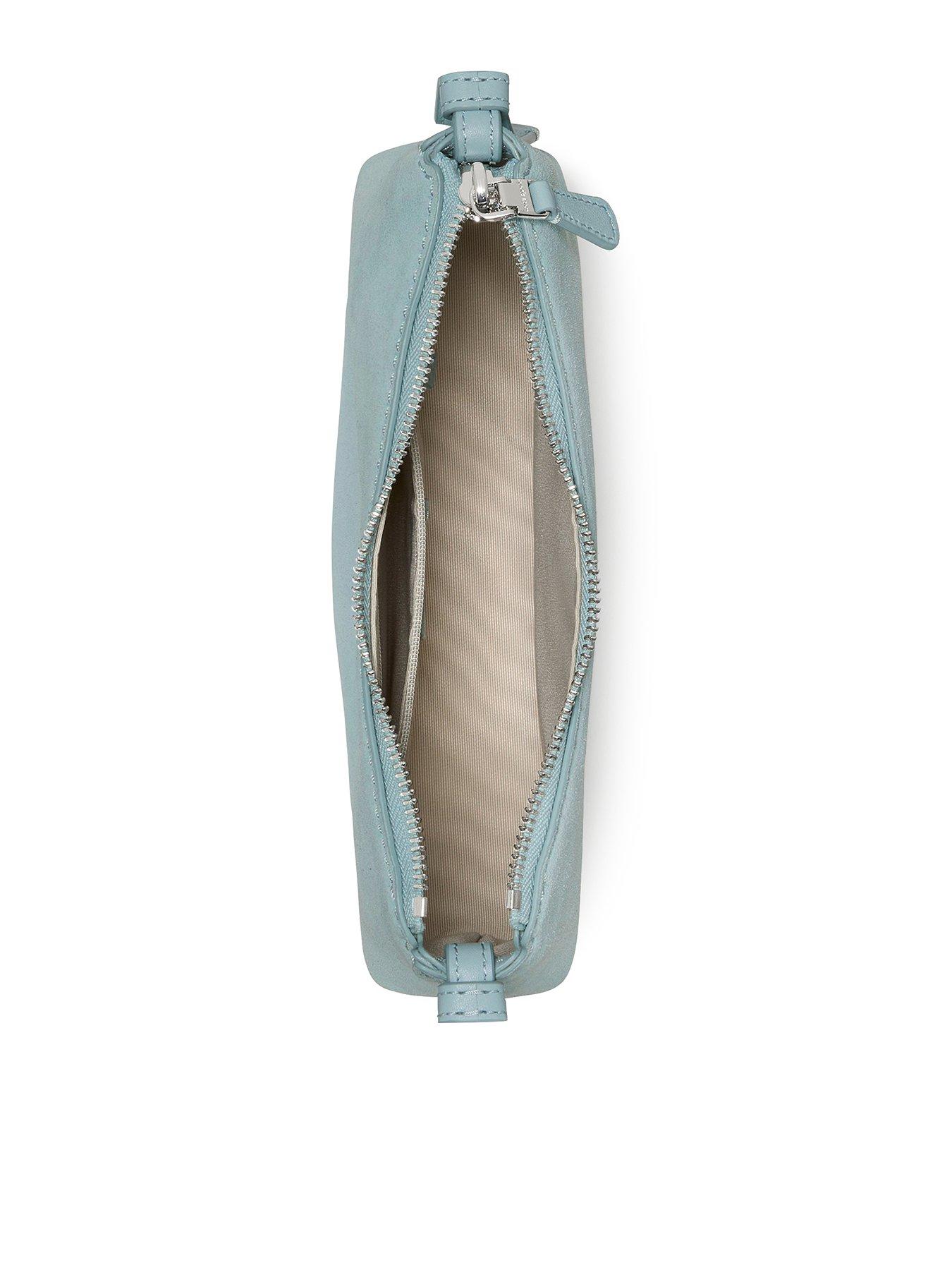 Image 3 of 4 of Kate Spade New York Loop Suede Crossbody Bag - Blue