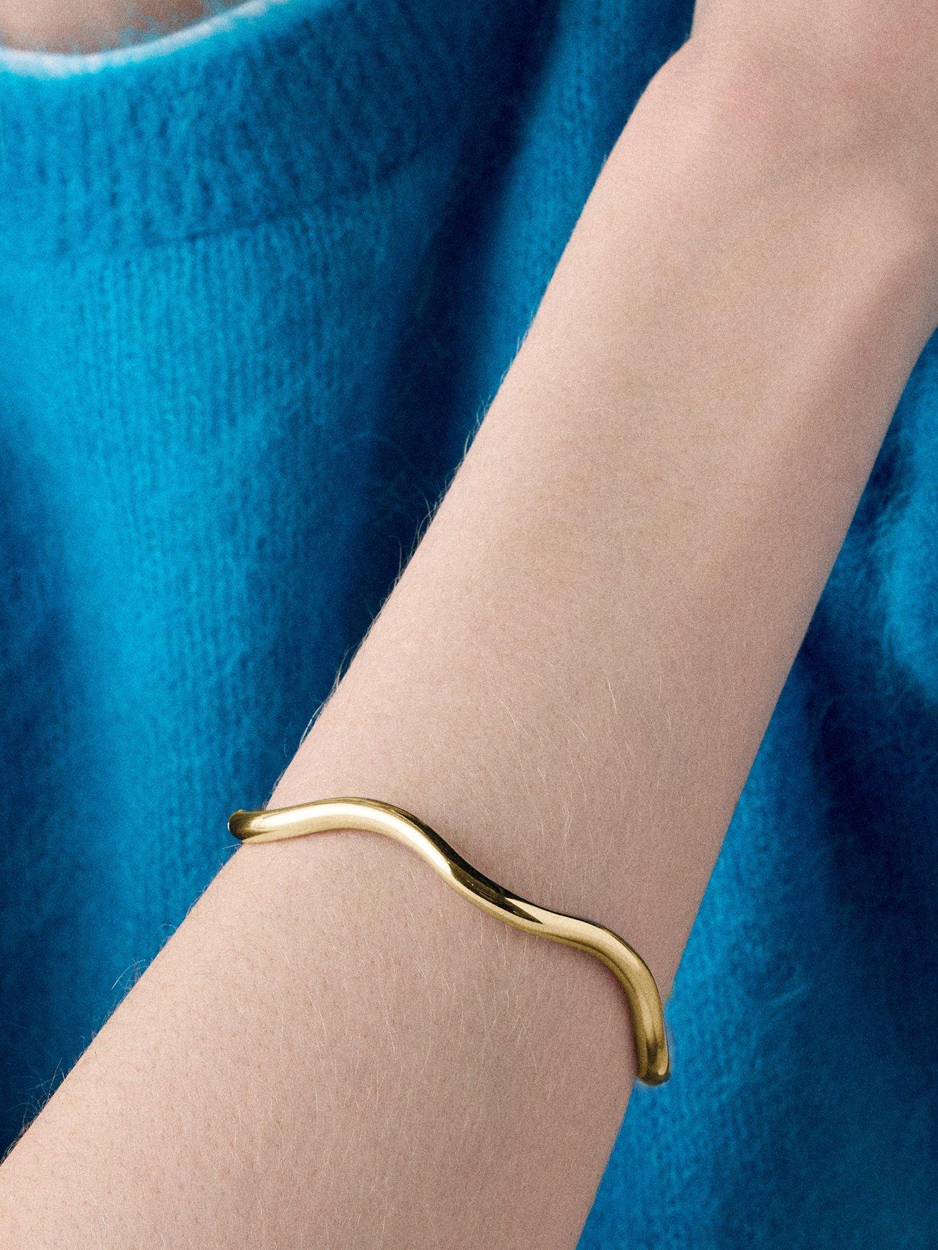 Image 2 of 3 of Kate Spade New York Wave Thin Bangle