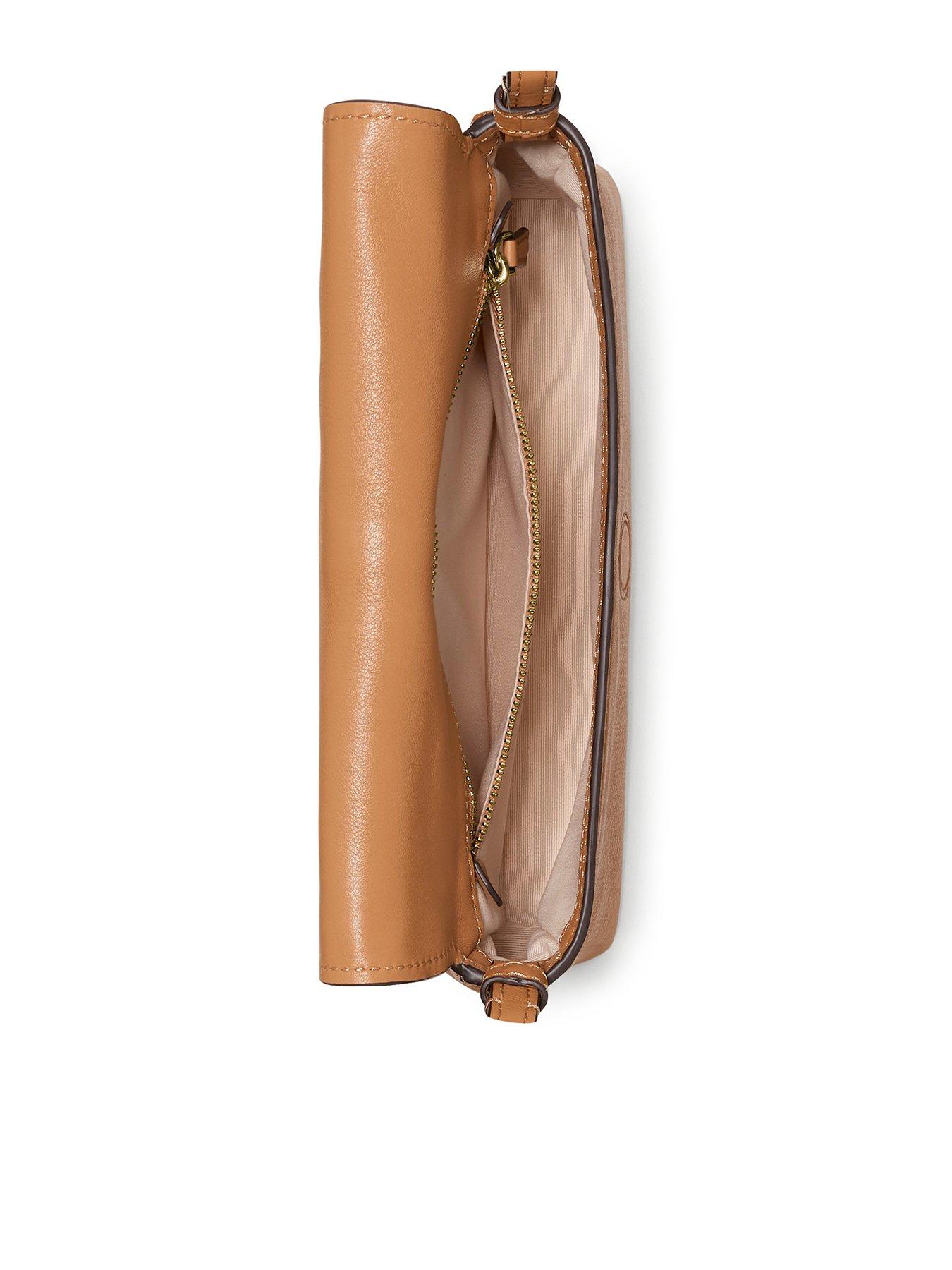 Image 3 of 5 of Kate Spade New York Loop Suede Small Shoulder Bag - Brown