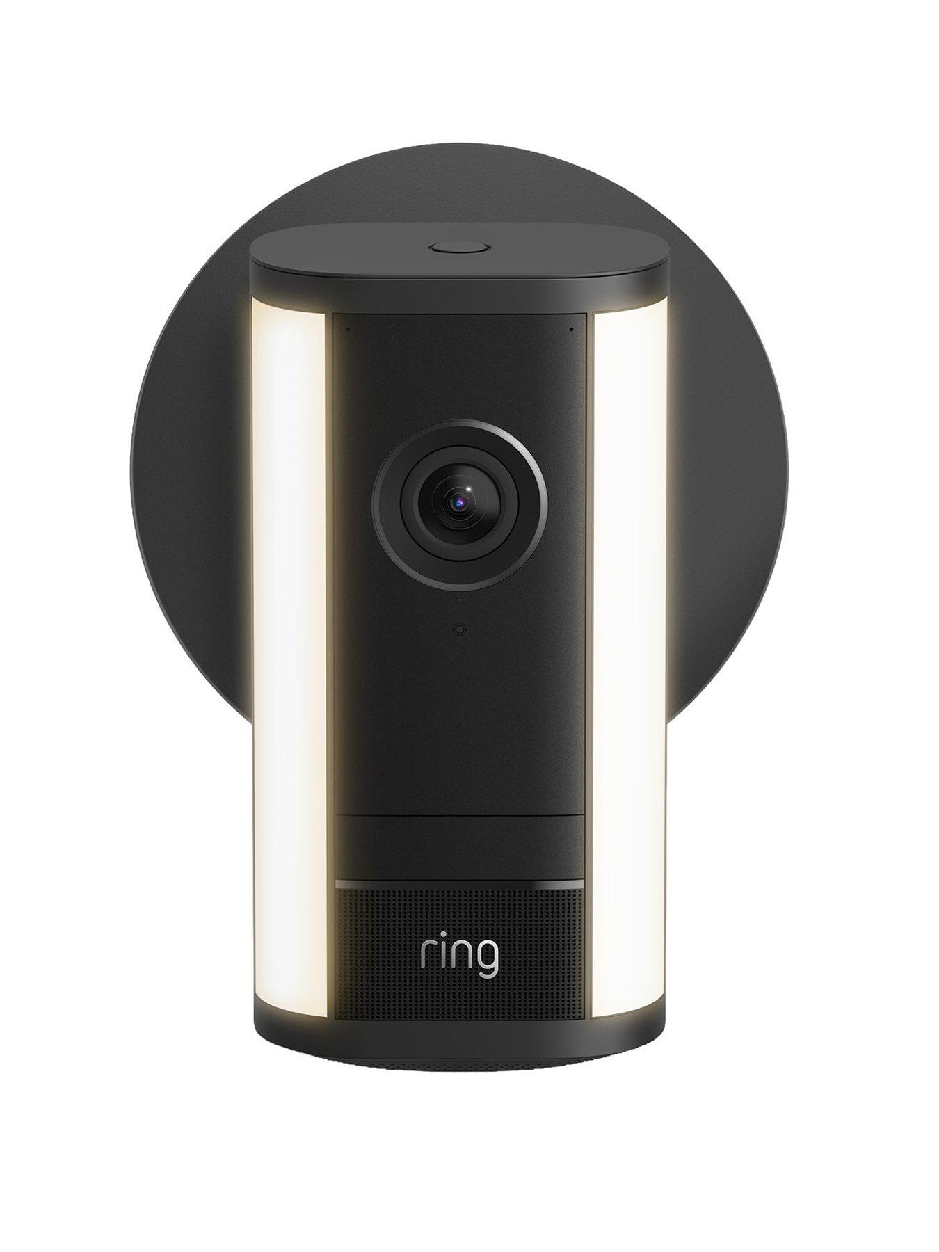 RING Ring Spotlight Cam Pro (2nd Gen) Retinal 4K Outdoor Security Camera - Wired - Black - (Newest Gen)