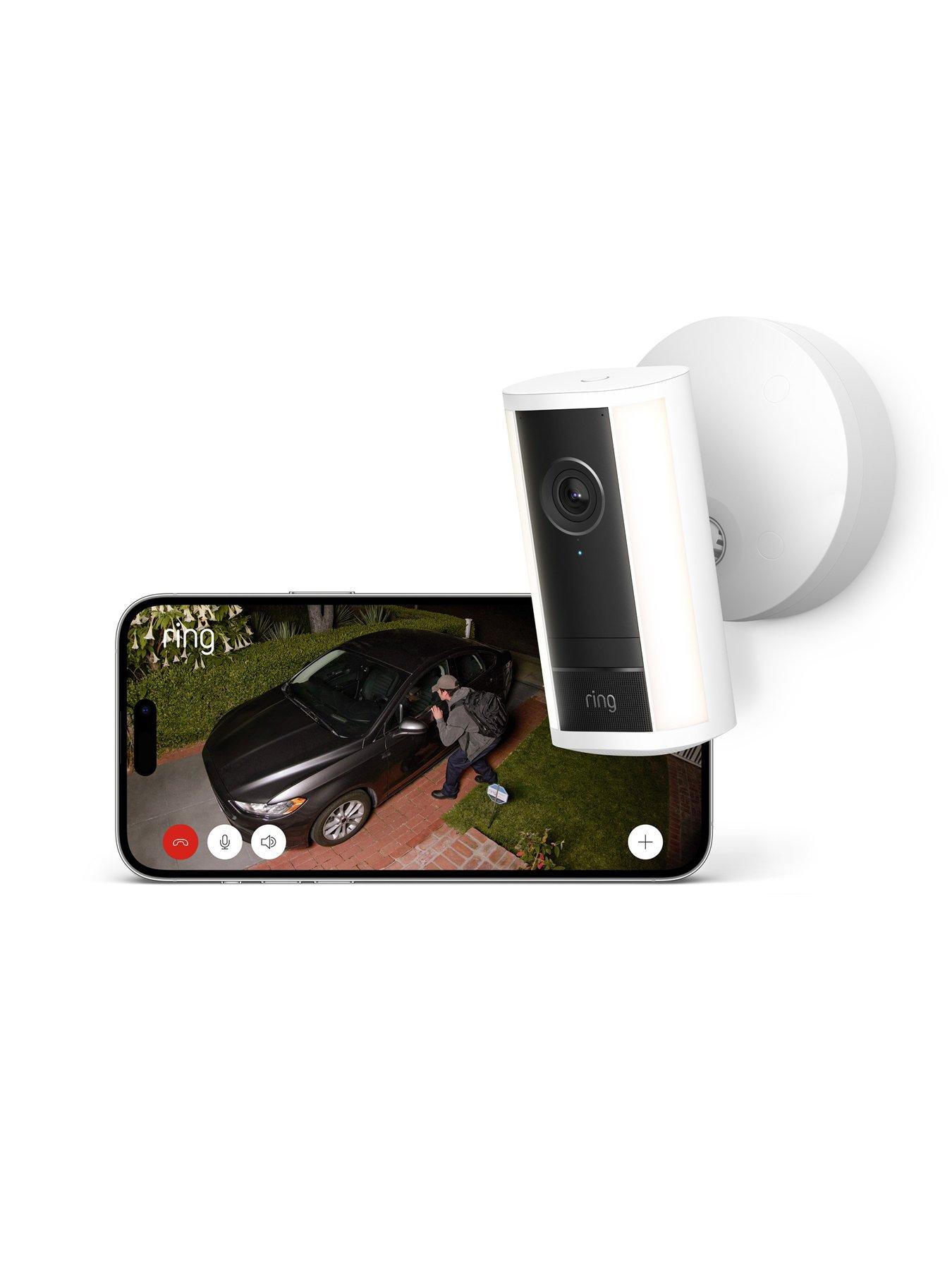 Image 2 of 8 of RING Spotlight Camera Pro Wired 4K - White