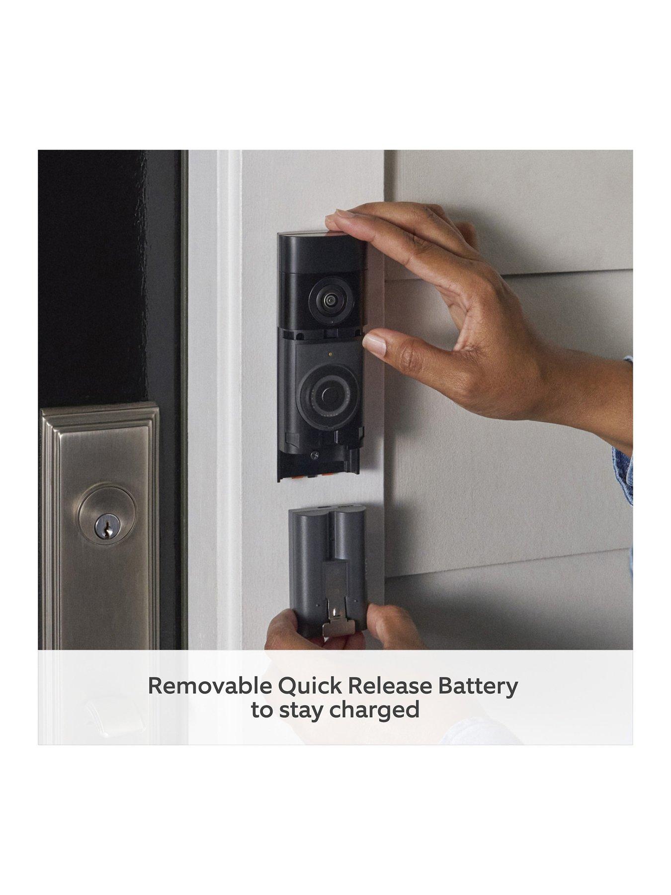 Image 7 of 8 of RING Battery Video Doorbell Plus 2K - Nickel Silver with Chime