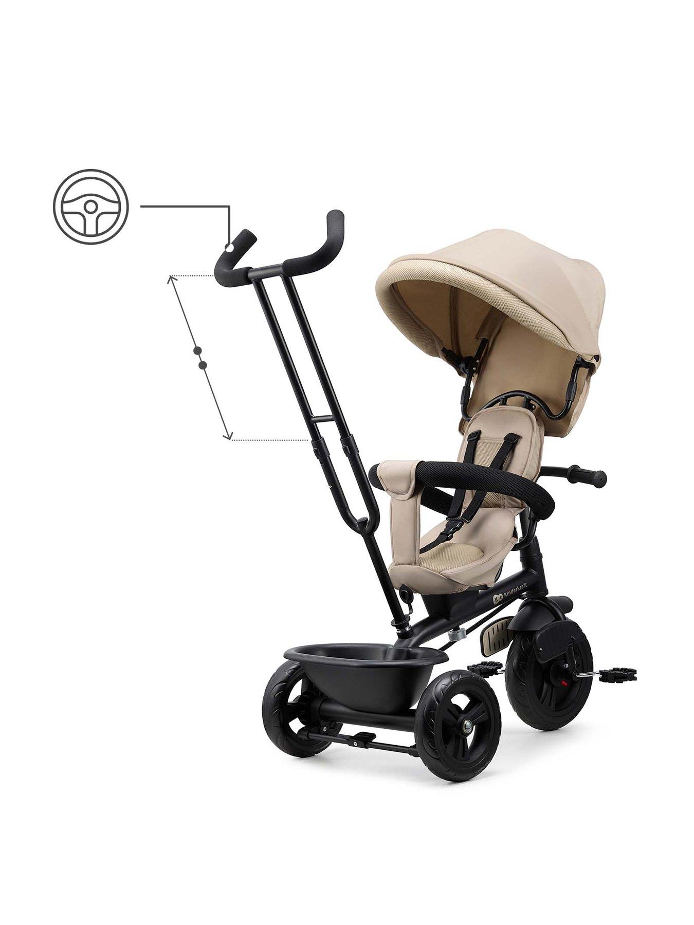 Image 4 of 8 of Kinderkraft Freeway 2 Tricycle - Beige