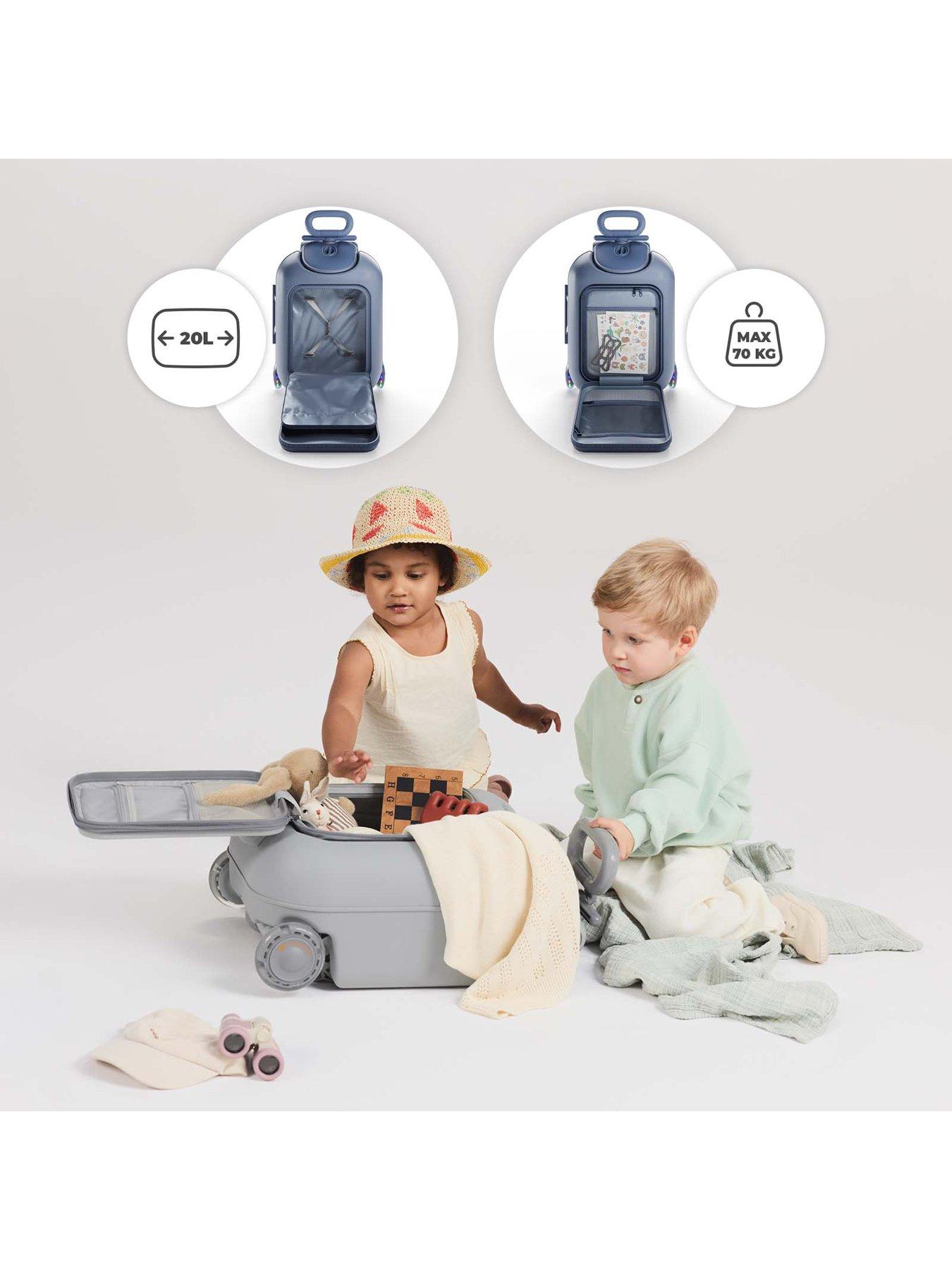 Image 3 of 8 of Kinderkraft Cabby Ride On Suitcase - Blue