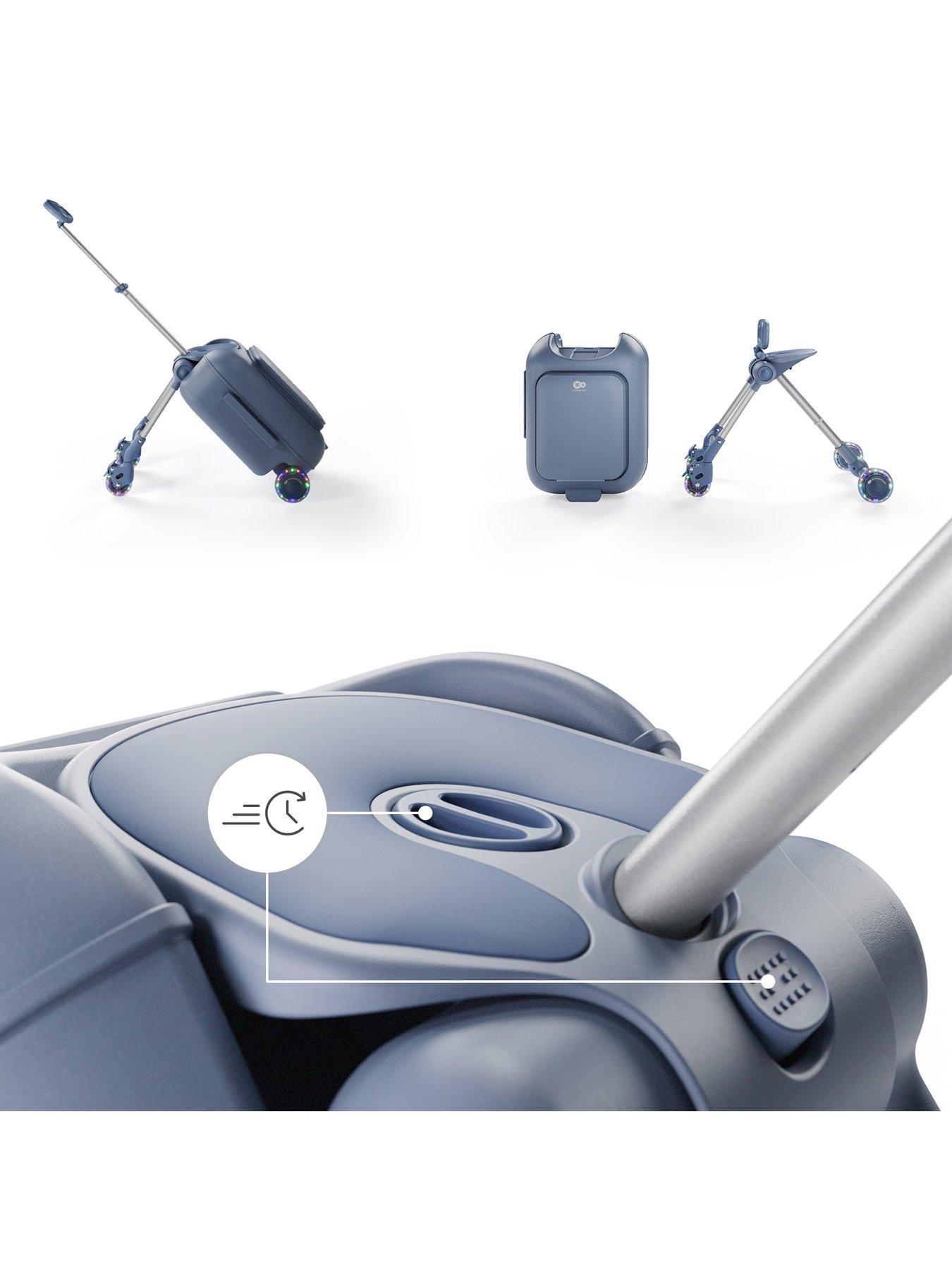 Image 6 of 8 of Kinderkraft Cabby Ride On Suitcase - Blue