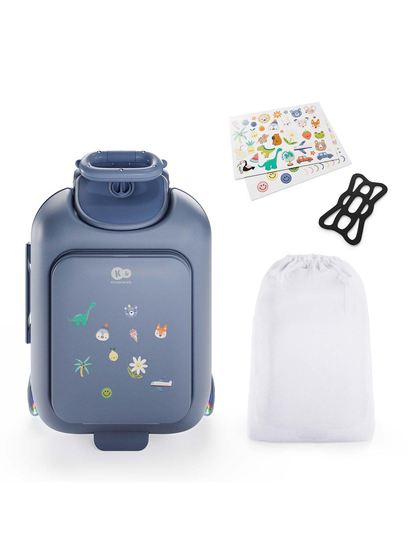 Image 7 of 8 of Kinderkraft Cabby Ride On Suitcase - Blue