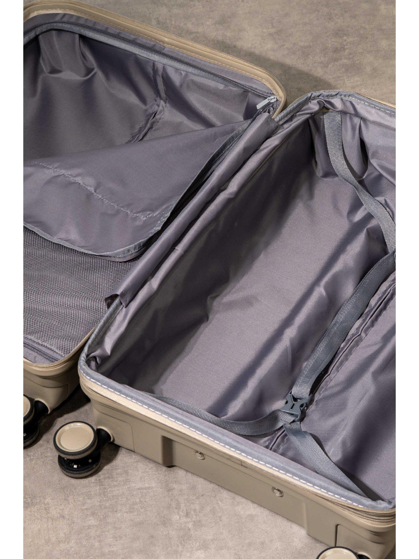 Image 5 of 6 of Rock Luggage Oslo Pebble 3 Piece Suitcase&nbsp;Set
