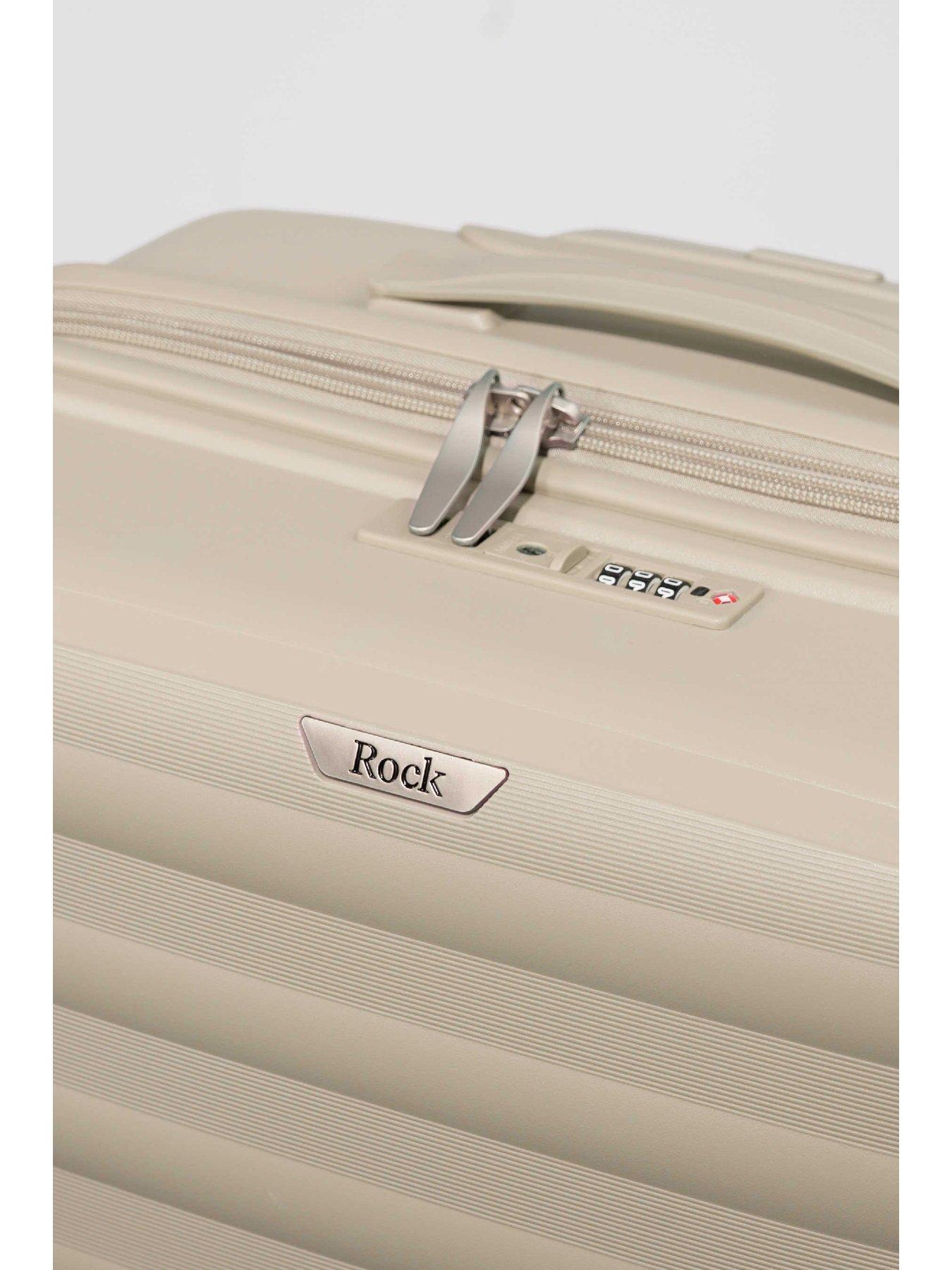 Image 6 of 6 of Rock Luggage Oslo Pebble 3 Piece Suitcase&nbsp;Set