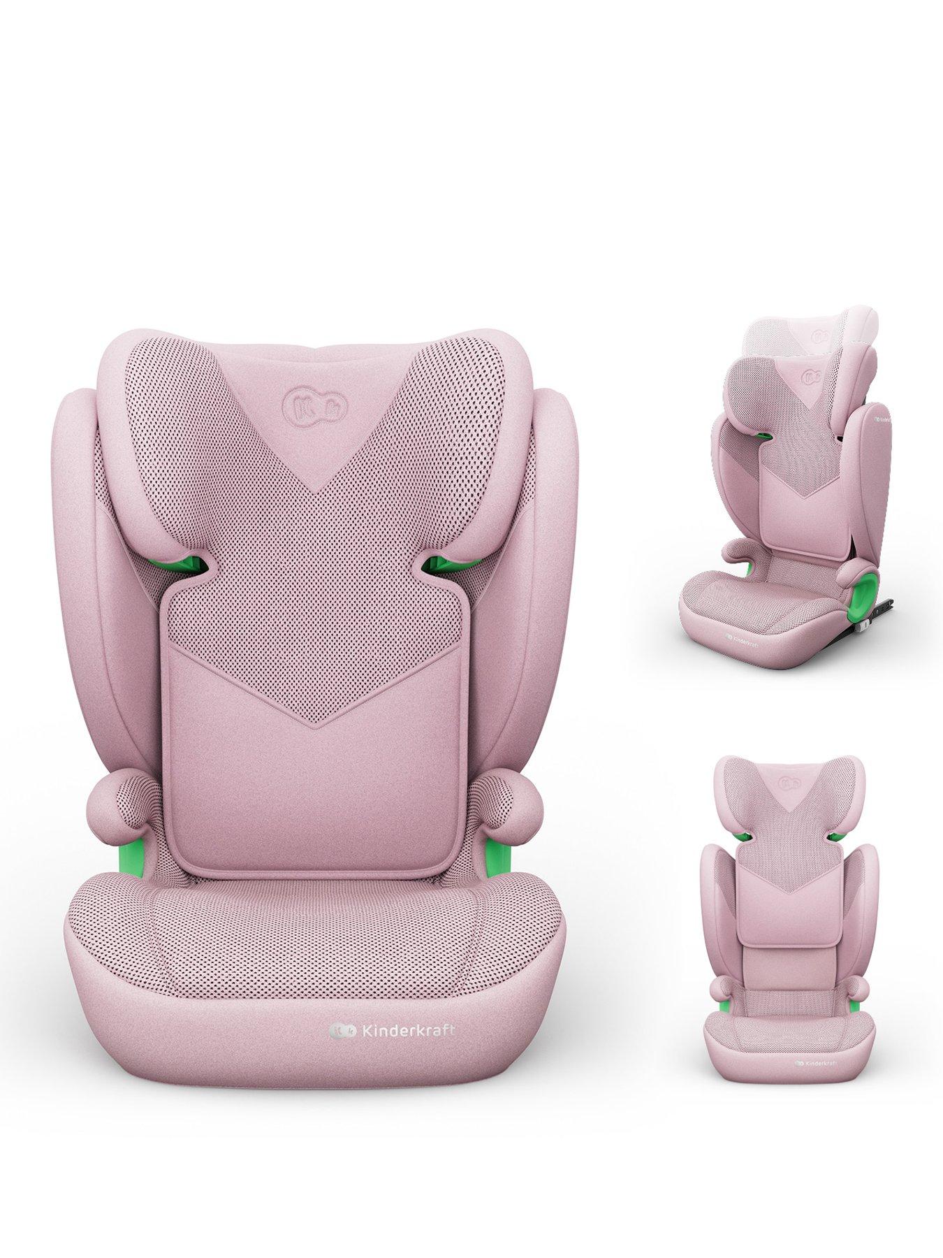 Kinderkraft Junior Fix 2 Plus i-Size Car Seat - Pink