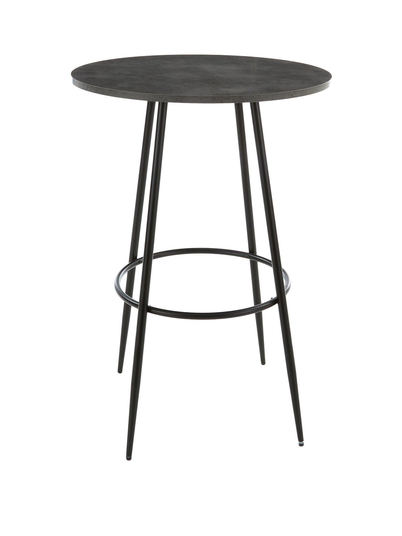 Image 2 of 7 of The Very Collection Dahlia 70cm High Bar Table &amp; 2 Aurelia Bar Stools - FSC&reg; Certified