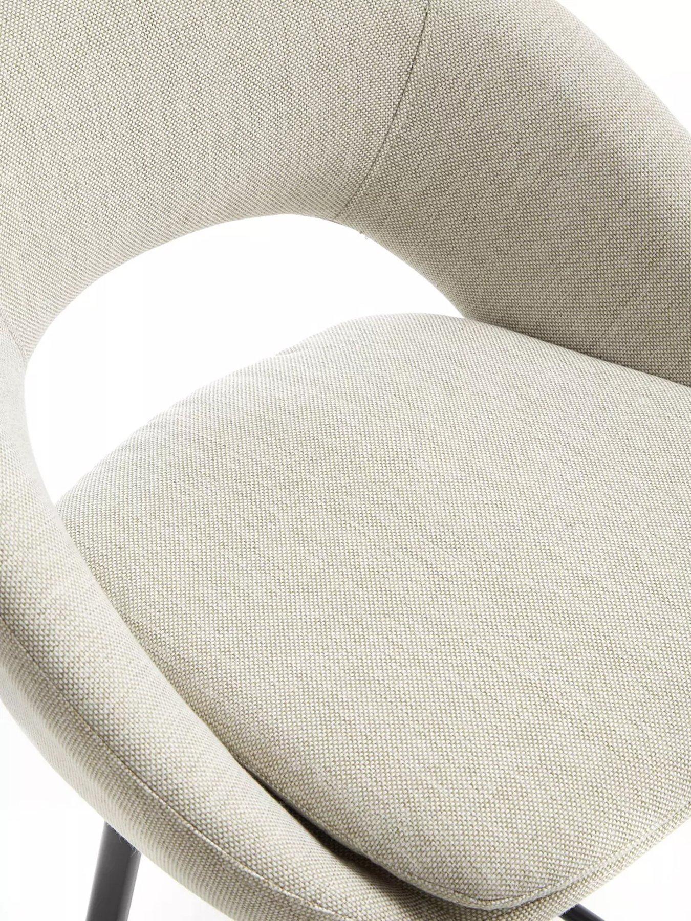 Image 7 of 7 of The Very Collection Dahlia 70cm High Bar Table &amp; 2 Aurelia Bar Stools - FSC&reg; Certified