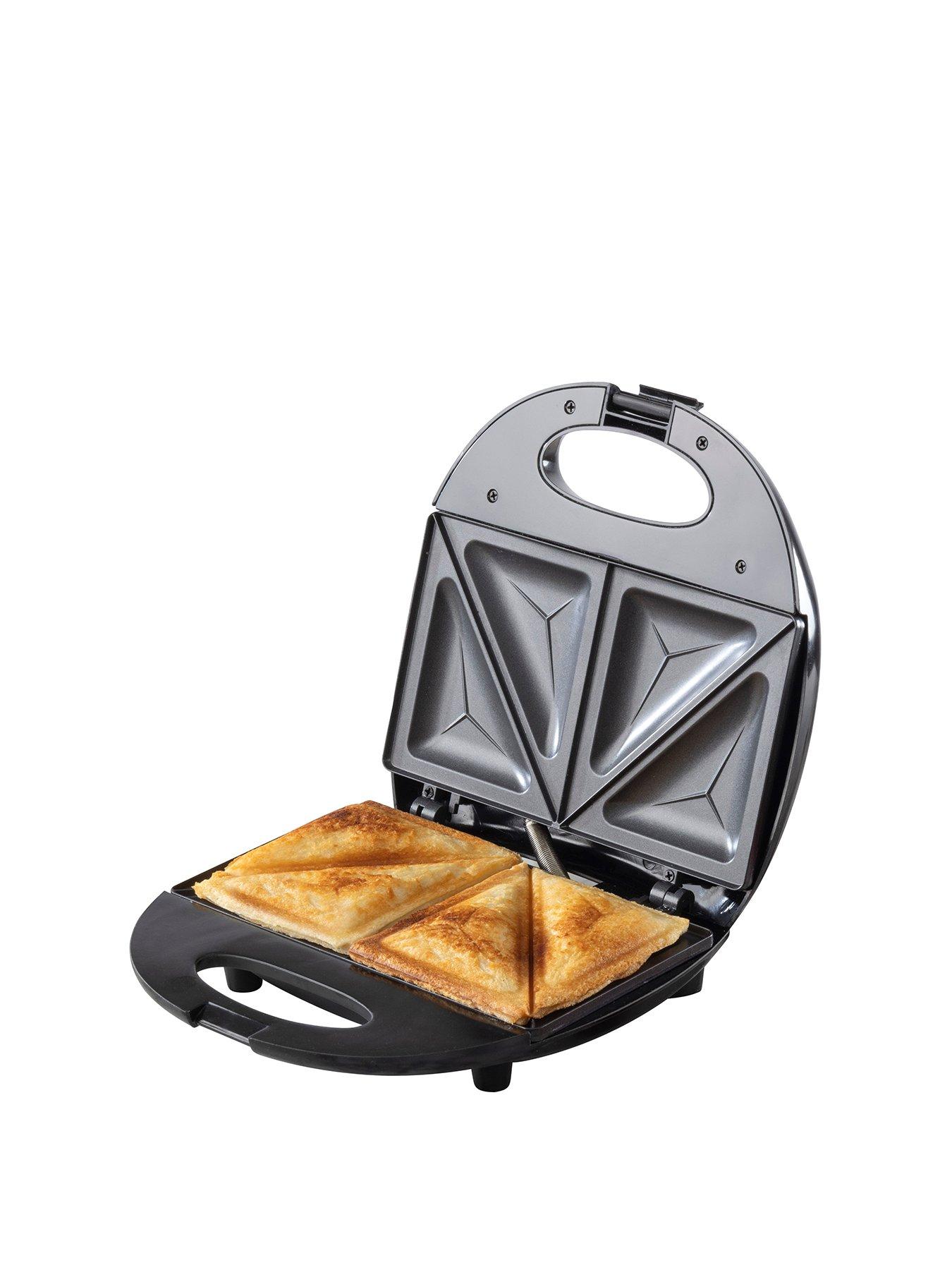 Image 1 of 3 of Daewoo 2 Portion Sandwich Toaster - Stainless Steel