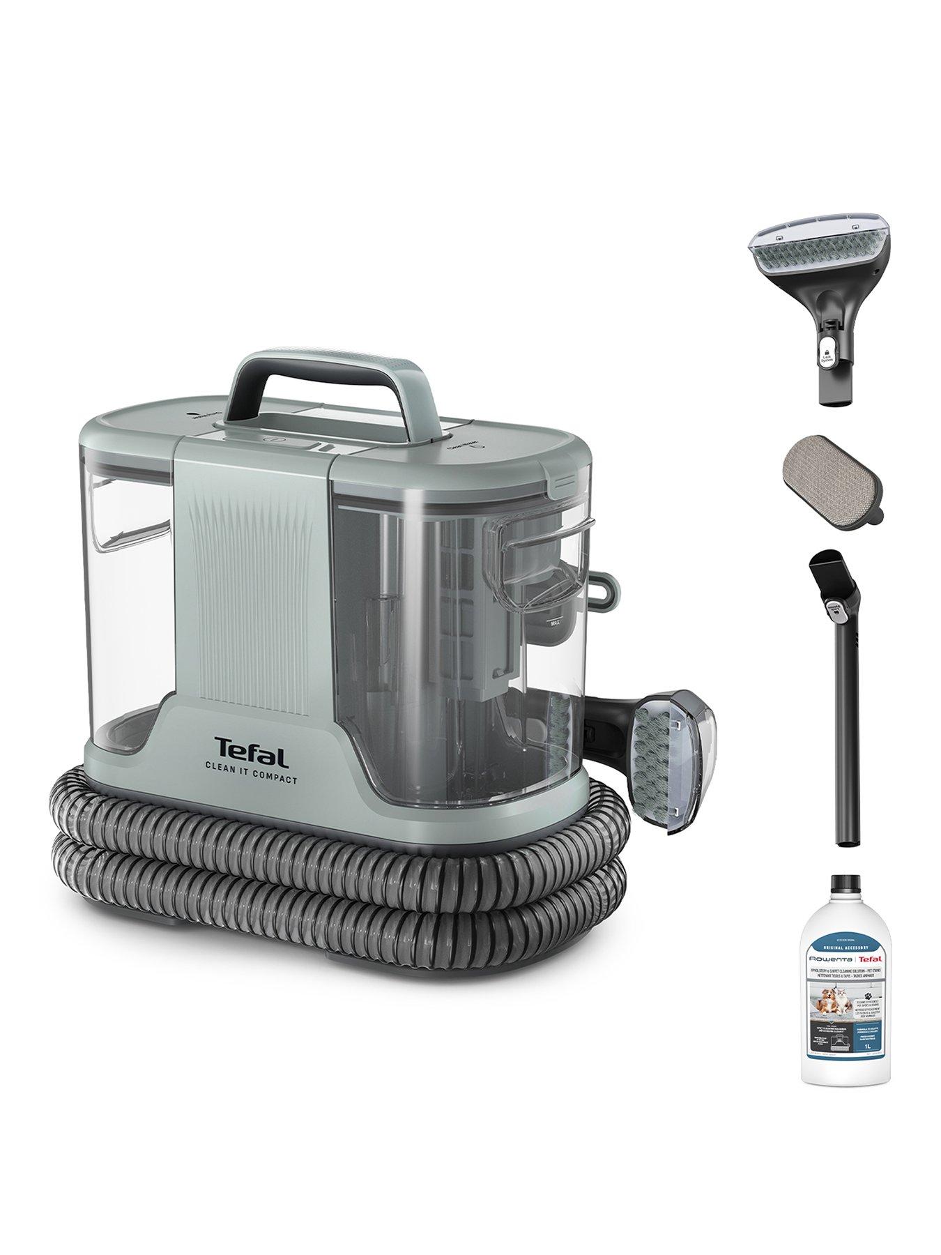 Image 1 of 7 of Tefal Clean It Compact IZ3020G0 Spot Cleaner - Eucalyptus