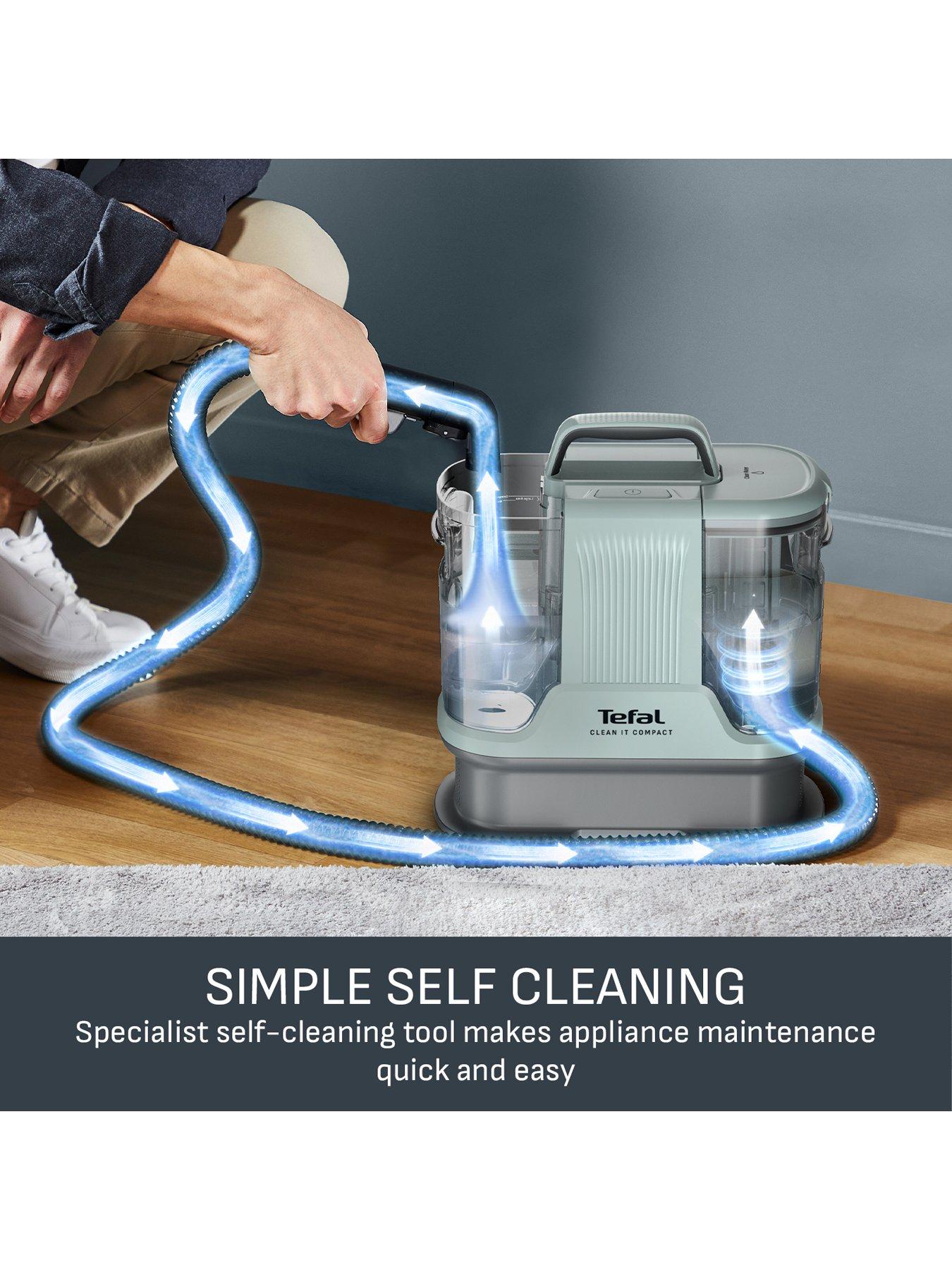 Image 5 of 7 of Tefal Clean It Compact IZ3020G0 Spot Cleaner - Eucalyptus