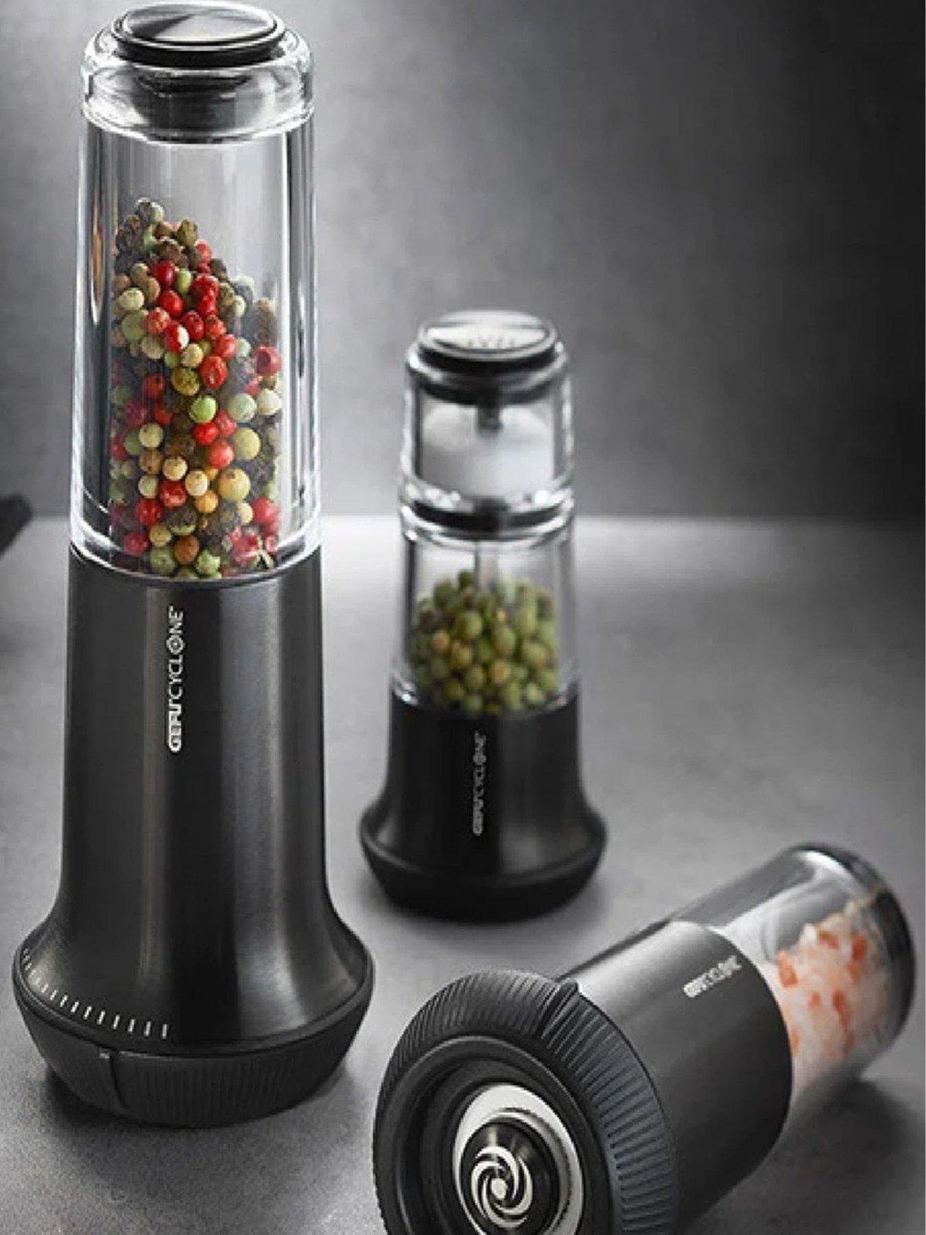 Gefu X-plosion Salt & Pepper Mill 2-in-1 With Cyclone Grinder