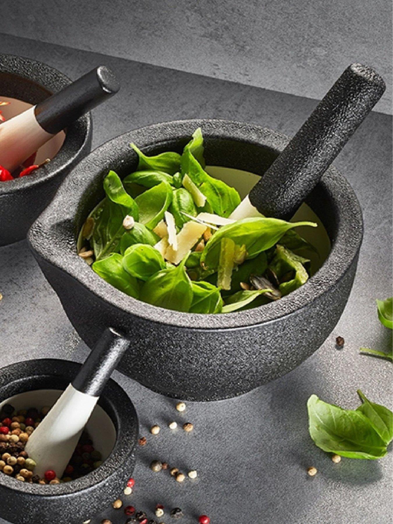 Gefu Gefu Grino Porcelain Mortar & Pestle 13.5 Cm