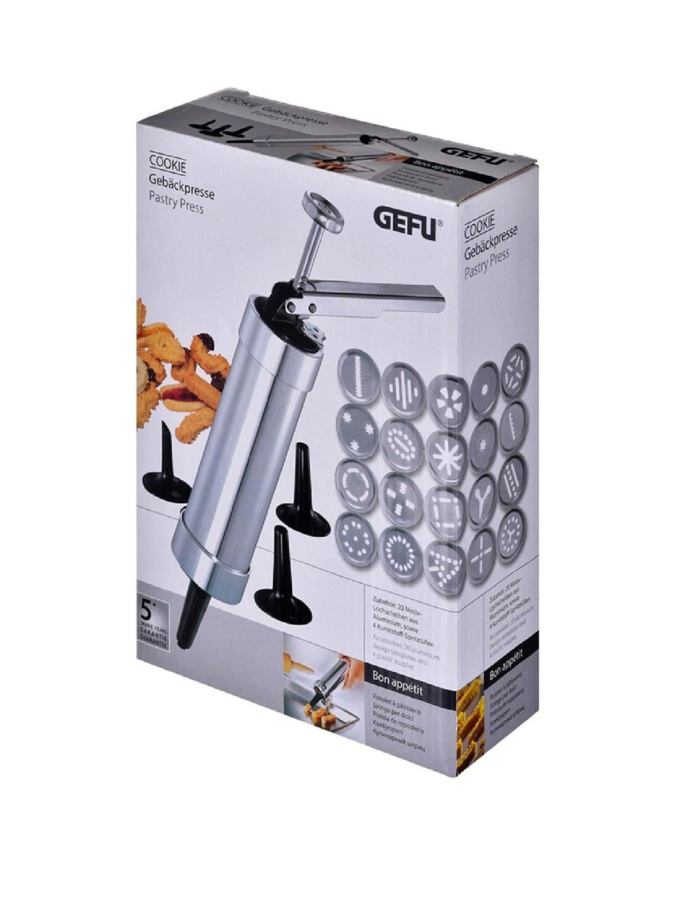 Gefu Gefu Cookie Spritzer Dough Press With 20 Templates