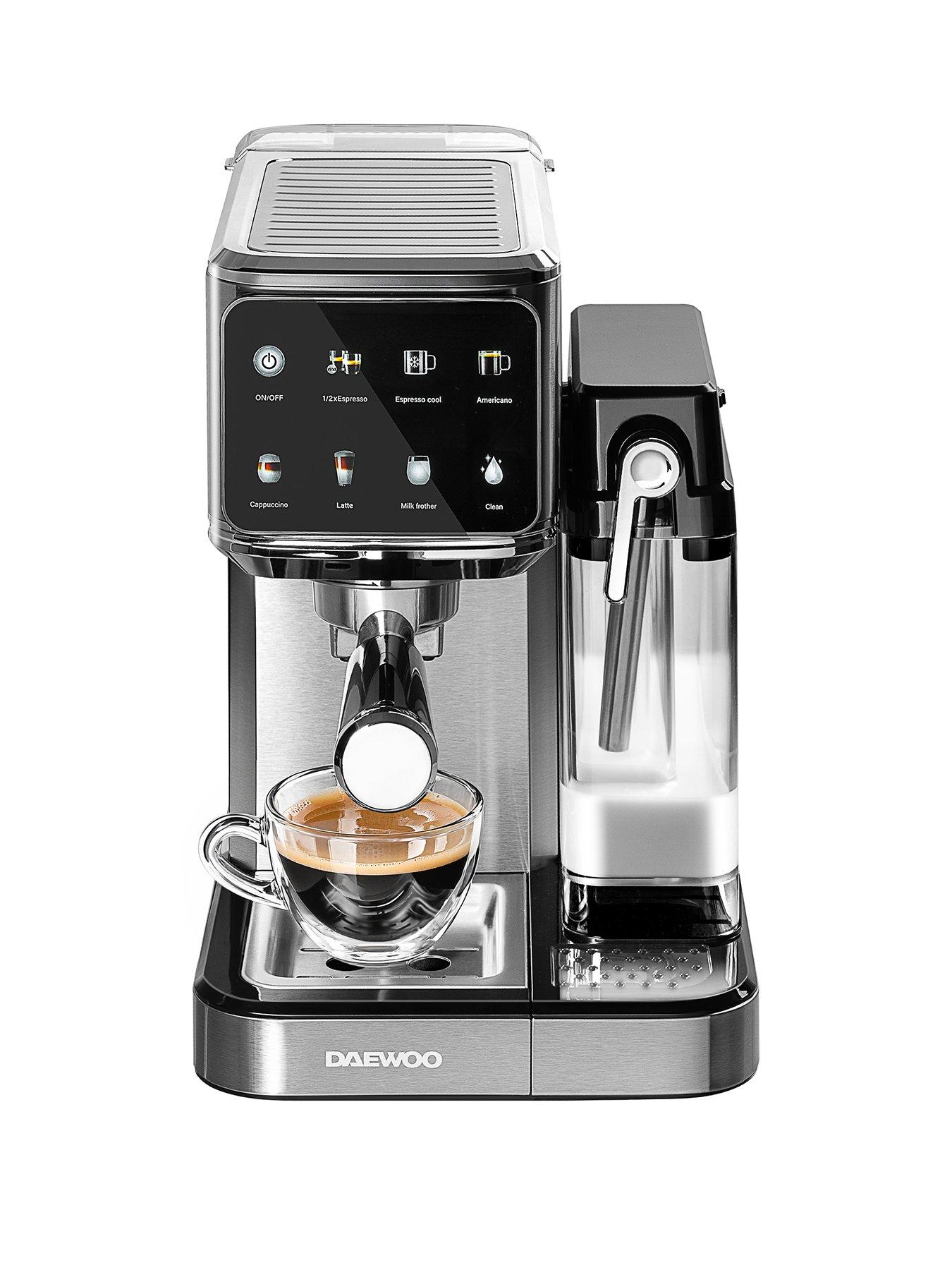 Daewoo 20-Bar Digital Semi-Auto Coffee Maker - Also Does Cold Brews