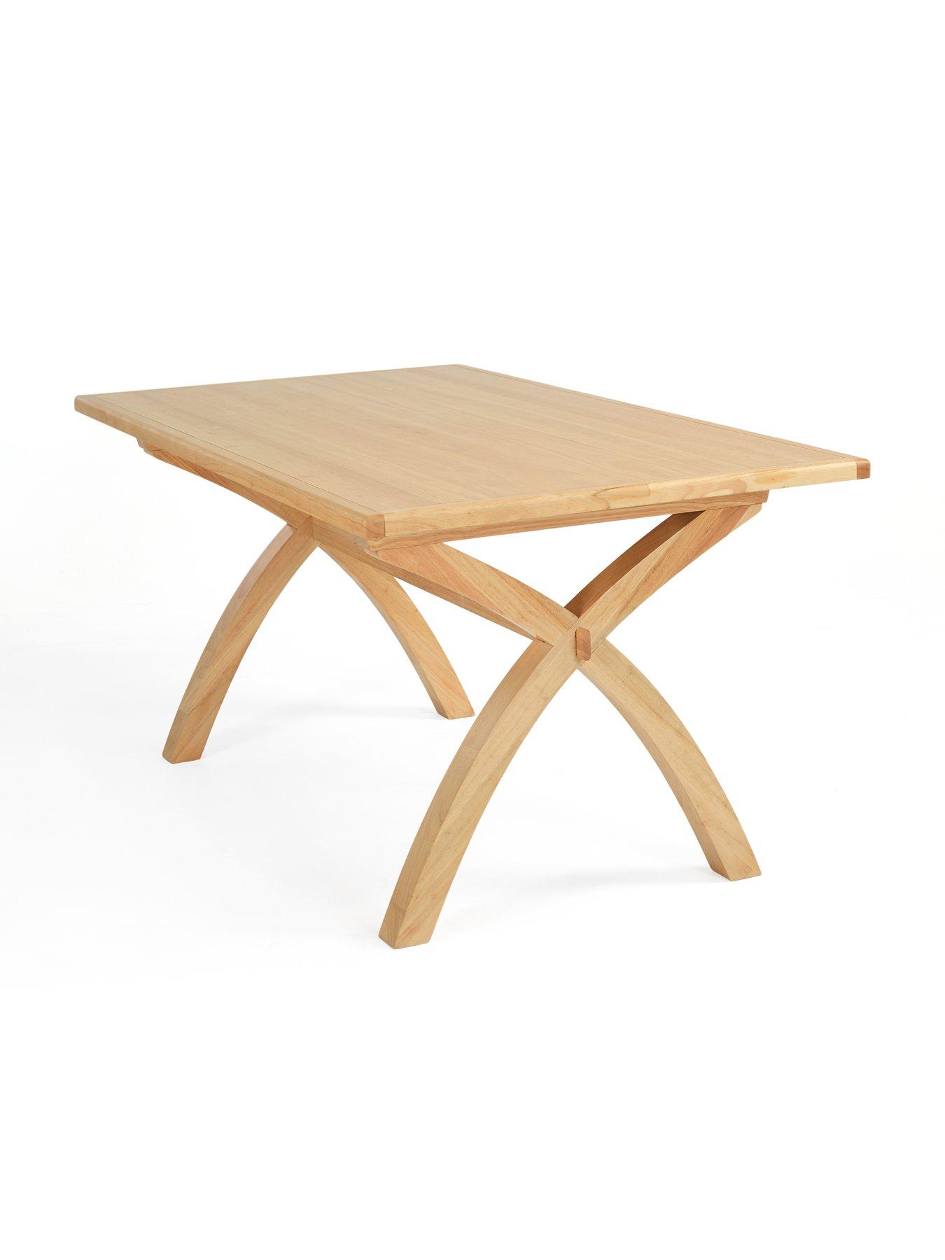 Image 4 of 7 of The Very Collection Dewsbury 160cm Dining Table & 4 Chester Fabric Dining Chairs