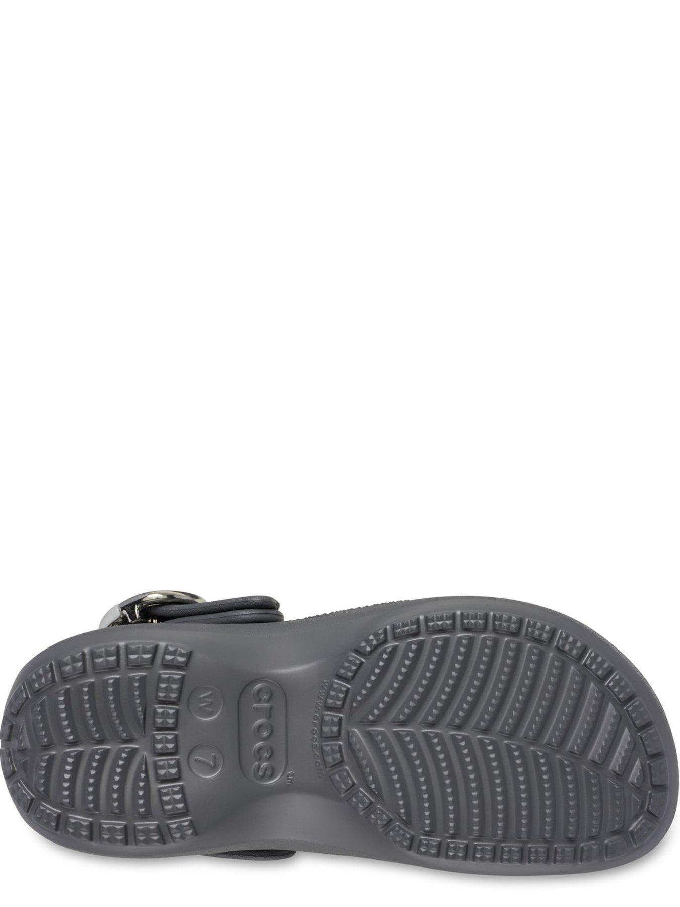 Image 5 of 6 of Crocs Classic Platform Buckle - Carbon