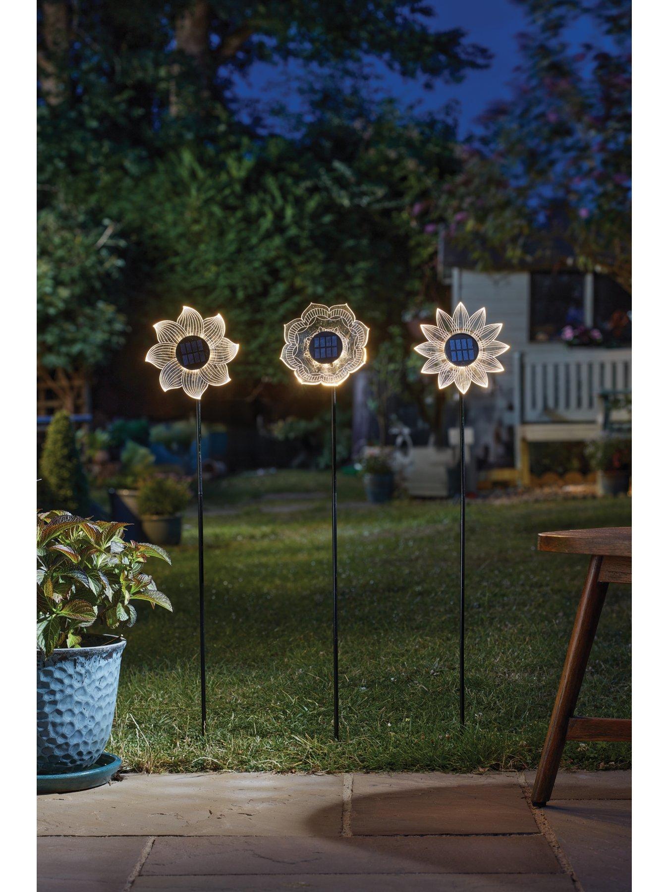 Smart Solar BloomLine Stake Light, 3 Pack