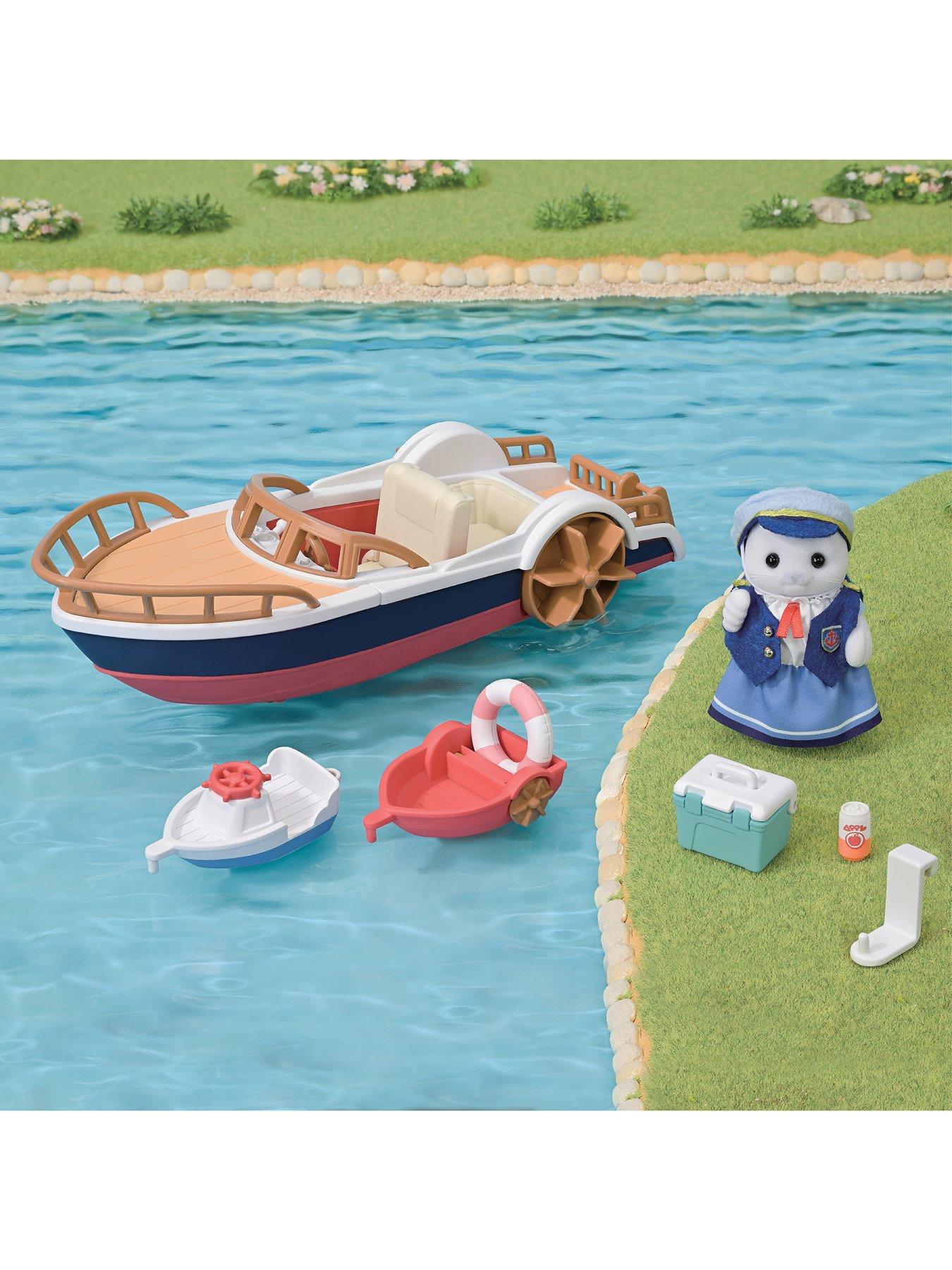 Image 2 of 7 of Sylvanian Families Seal Sailors Leisure Boat