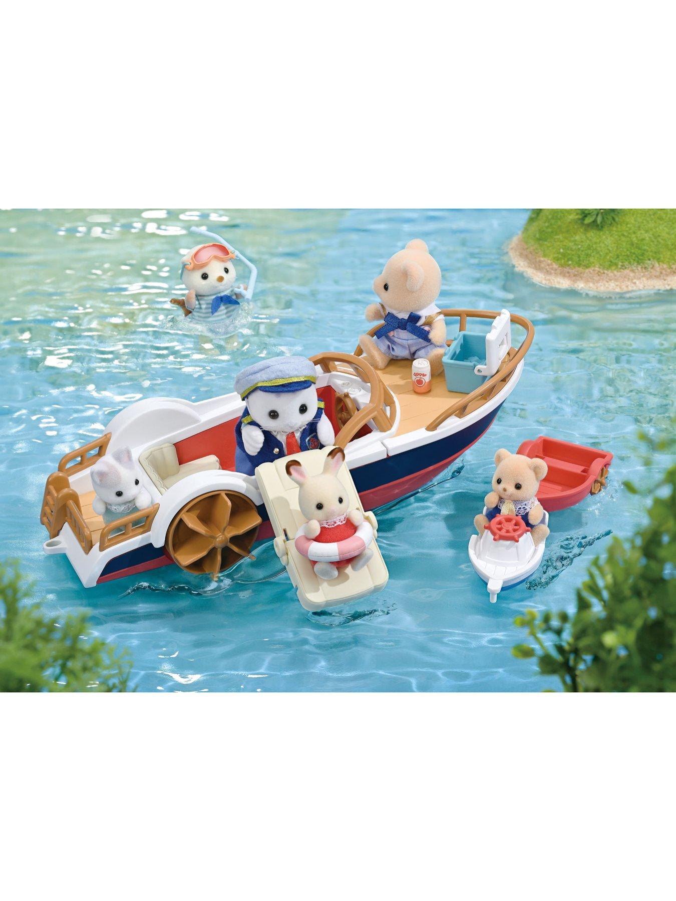 Image 6 of 7 of Sylvanian Families Seal Sailors Leisure Boat