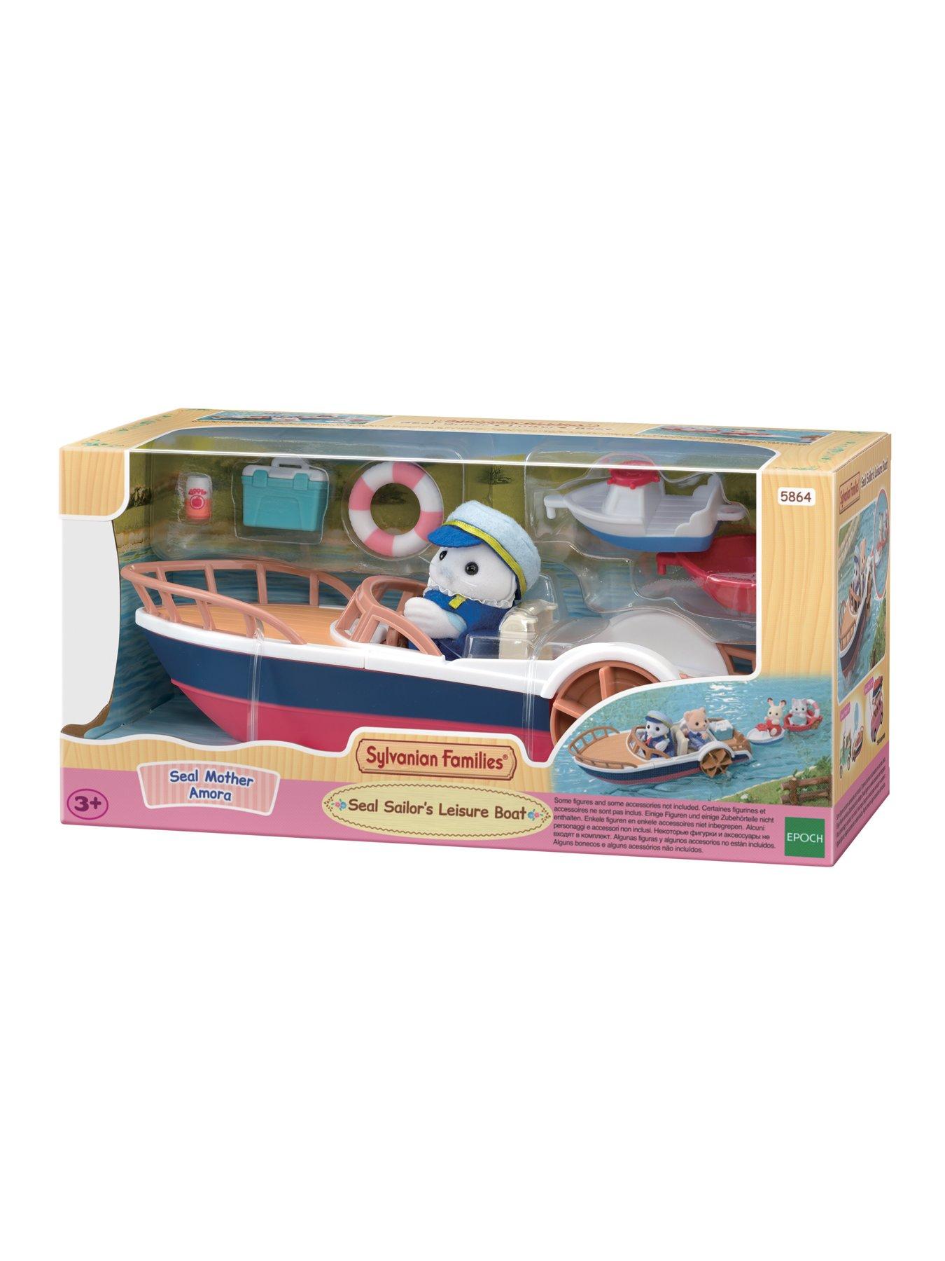 Image 7 of 7 of Sylvanian Families Seal Sailors Leisure Boat